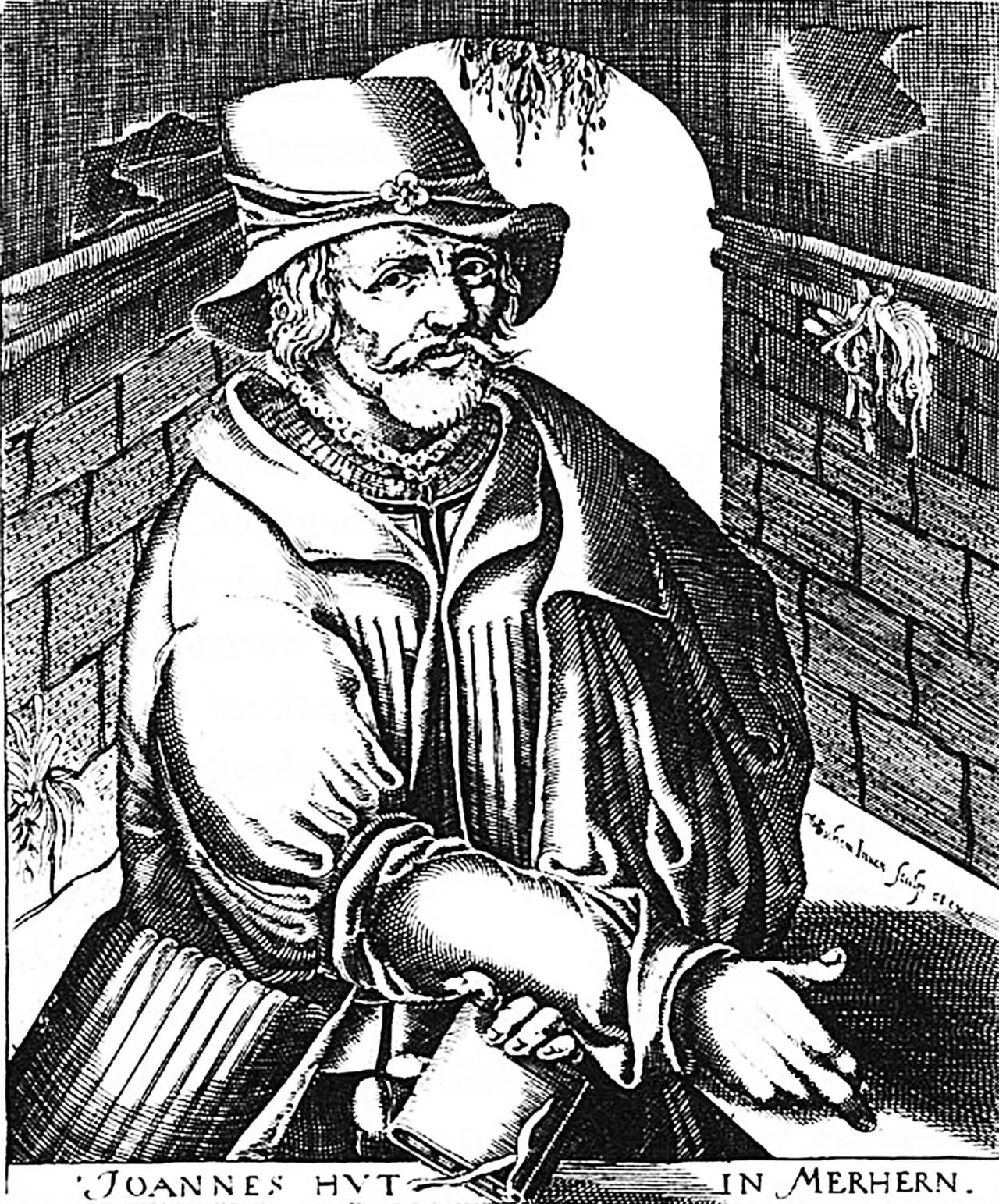 Porträt von Hans Hut (1490–1527) – Gedenkseite