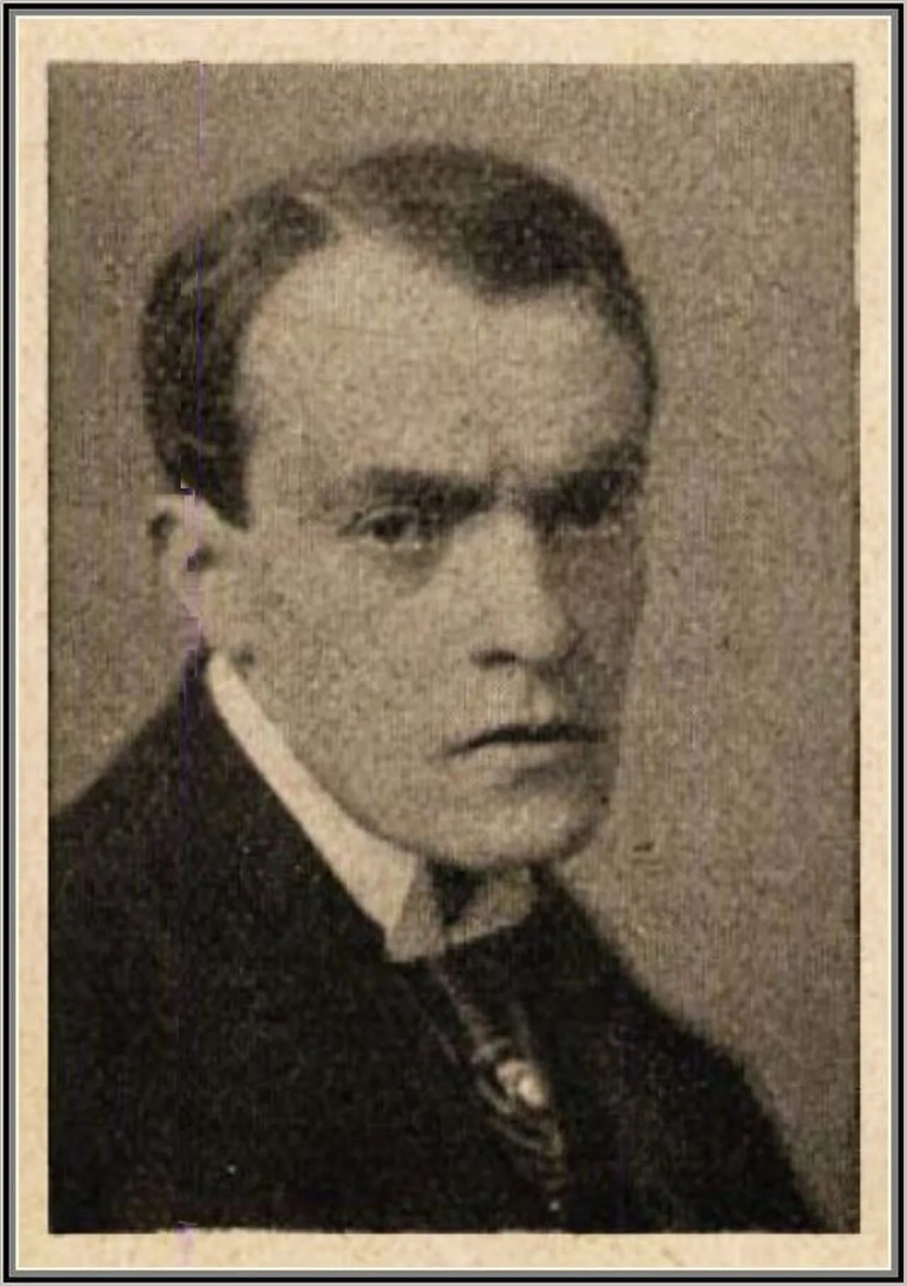 Porträt von Lajos Bálint (1886–1974) – Gedenkseite