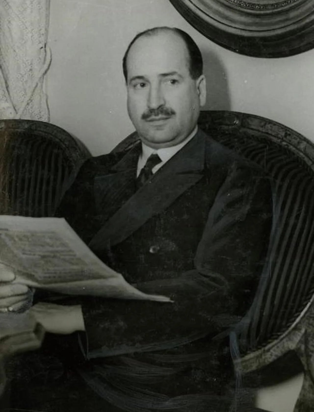 Porträt von Dániel Bánffy (1893–1955) – Gedenkseite