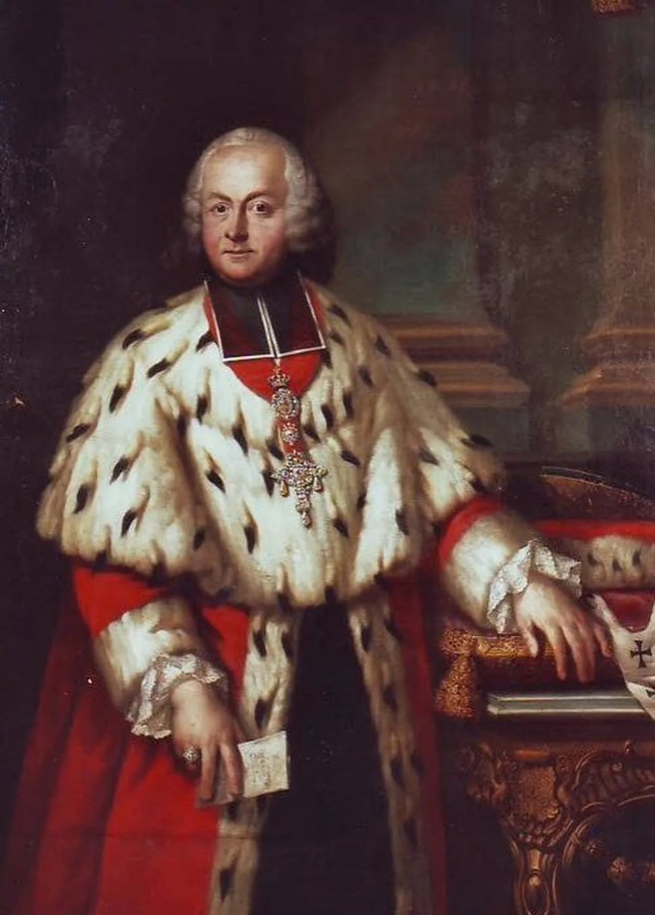 Porträt von Emmerich Joseph von Breidbach zu Bürresheim (1707–1774) – Gedenkseite