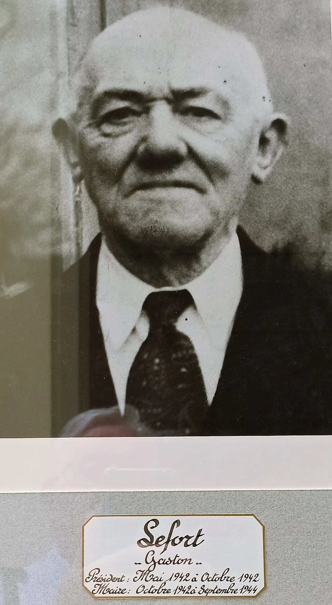 Porträt von Gaston Lefort (1878–1955) – Gedenkseite