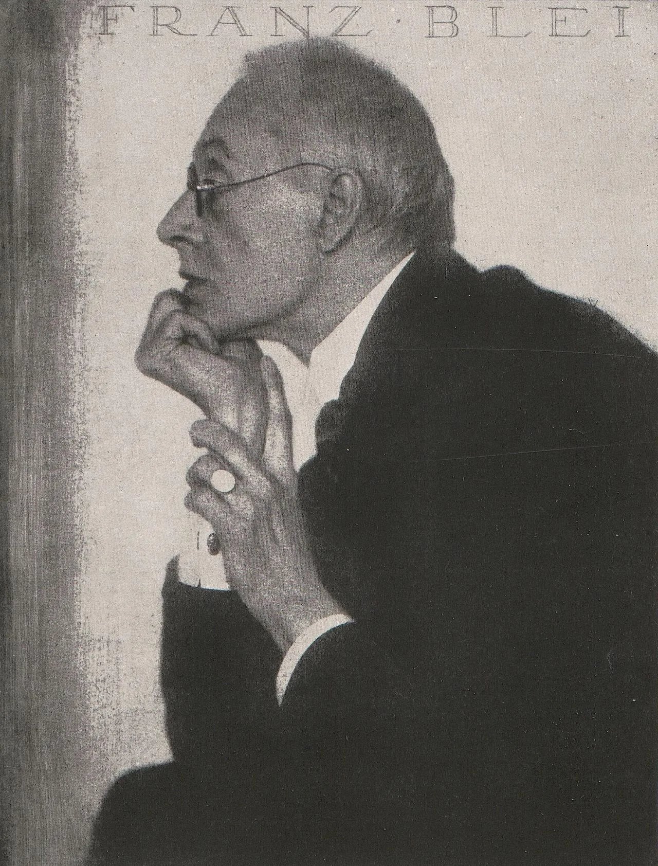 Porträt von Franz Blei (1871–1942) – Gedenkseite