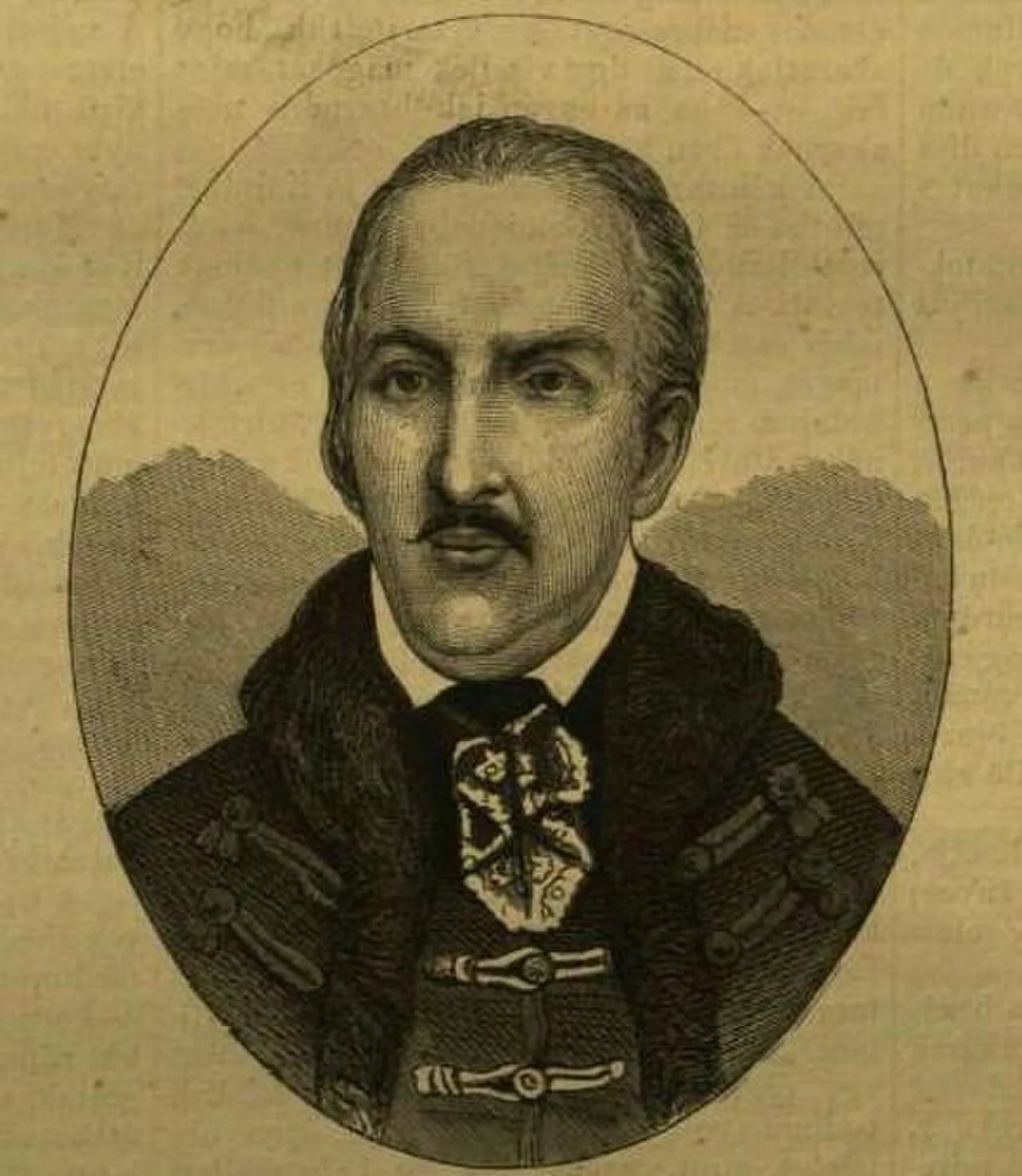 Portrait of Pál Böszörményi (1757–1825) – memorial page