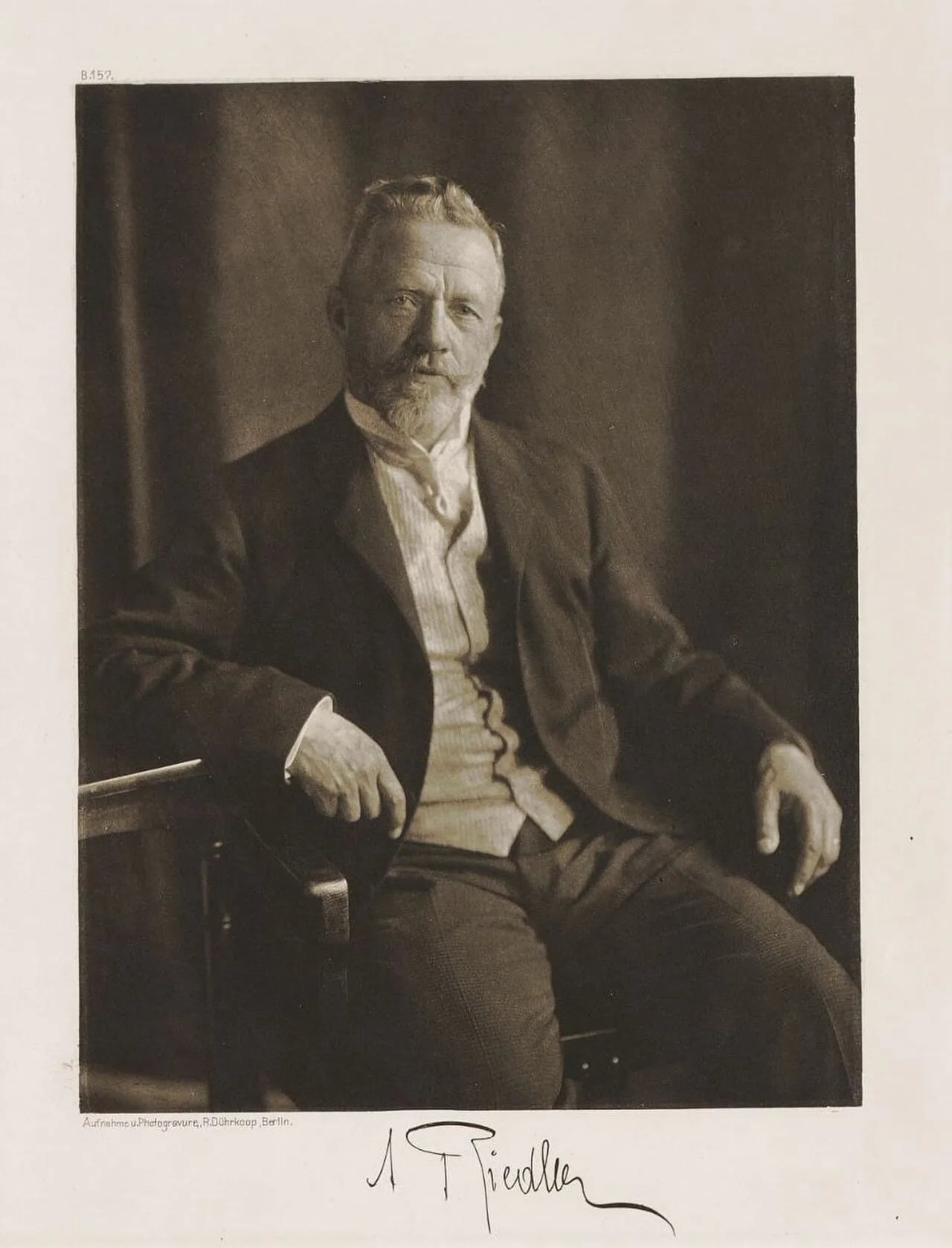 Porträt von Alois Riedler (1850–1936) – Gedenkseite