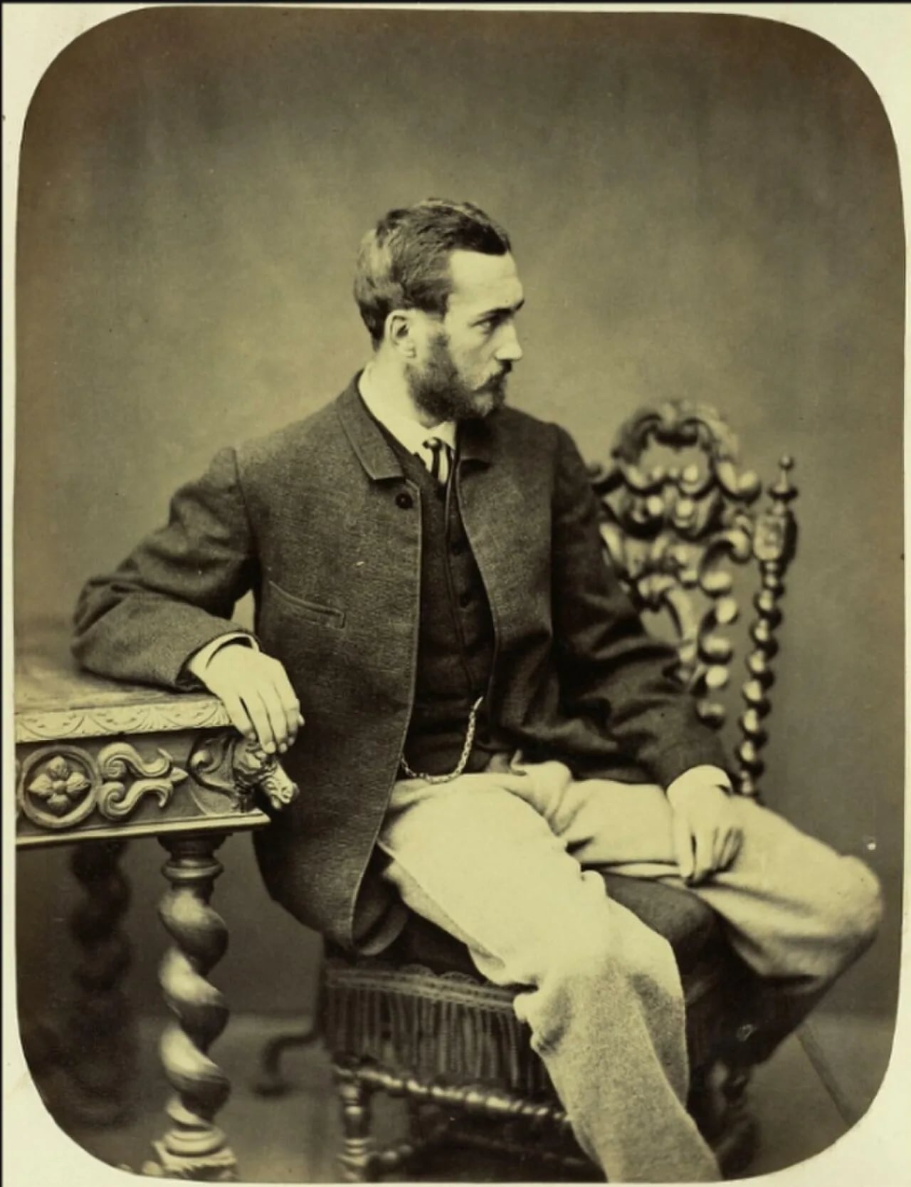 Porträt von Auguste de Pourtalès (1840–1918) – Gedenkseite