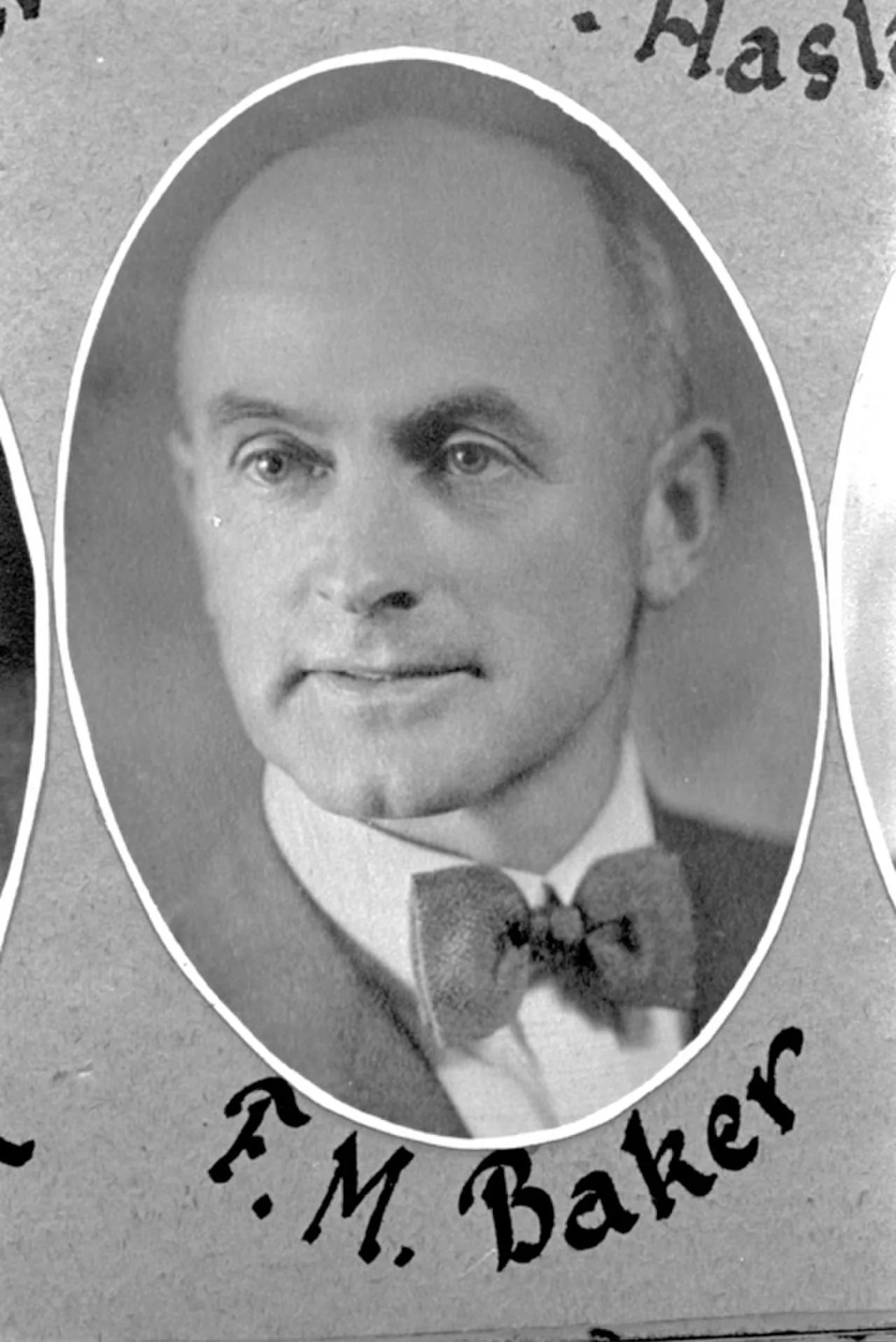 Porträt von Floyd M. Baker (1891–1986) – Gedenkseite