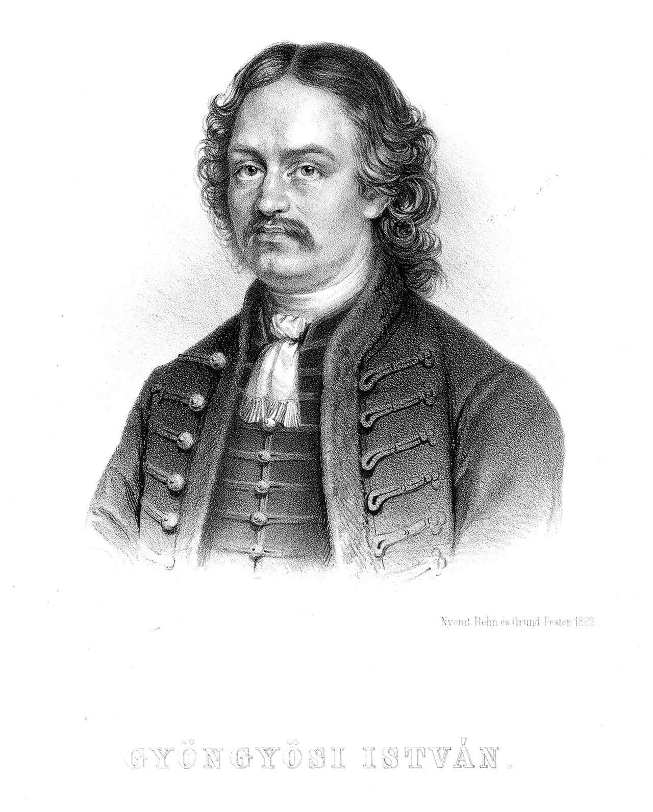 Portrait of István Gyöngyösi (1629–1704) – memorial page