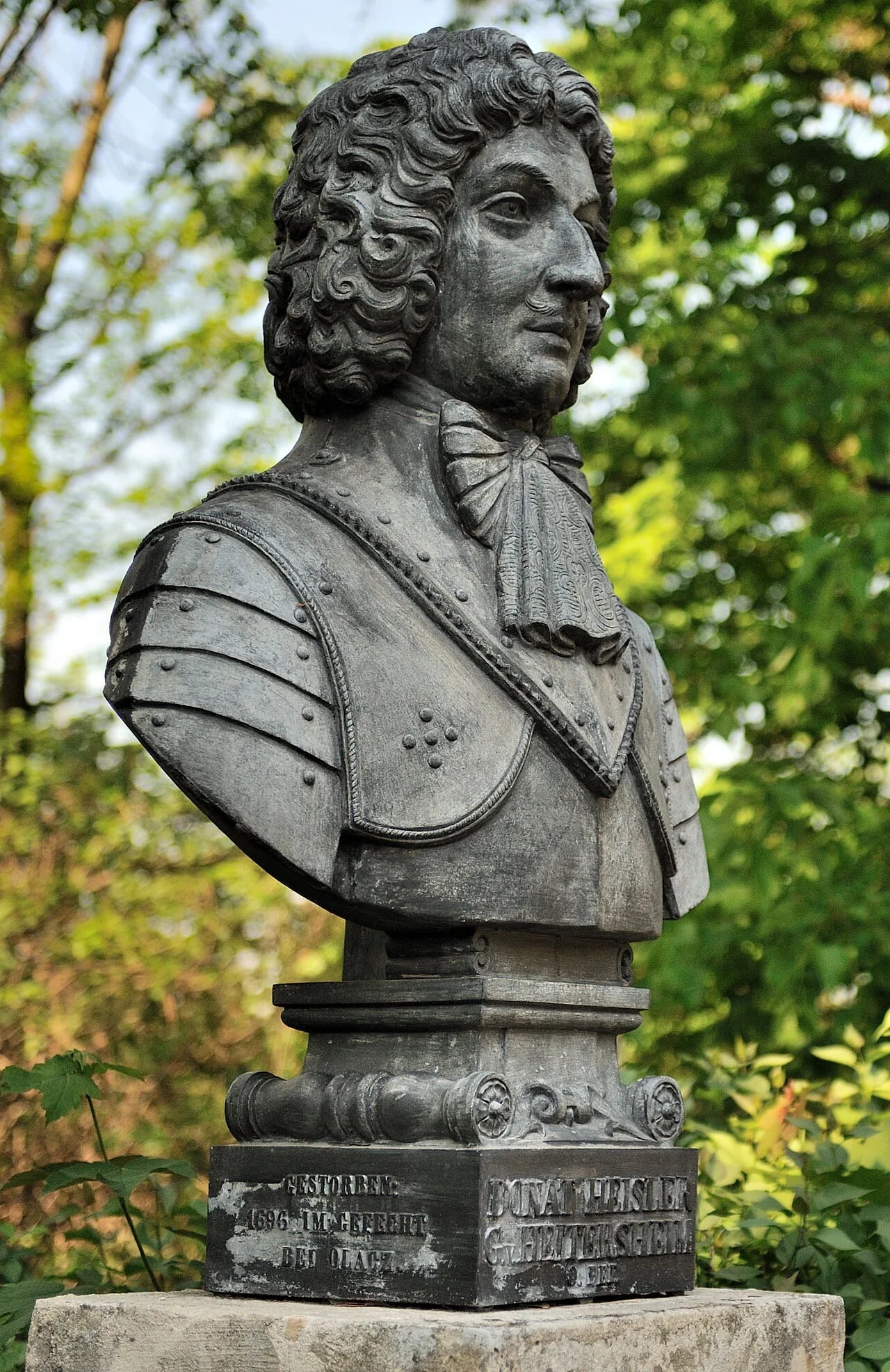 Portrait of Donat Johann Heißler von Heitersheim (1648–1696) – memorial page