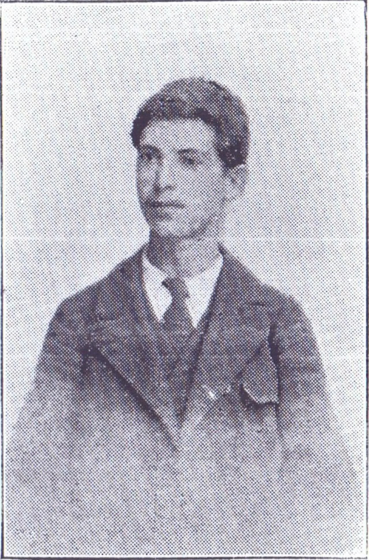 Portrait of Stefan Strahinov (1882–1903) – memorial page