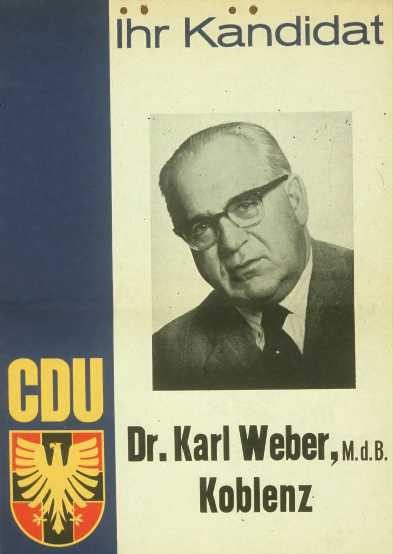 Portrait of Karl Weber (1898–1985) – memorial page