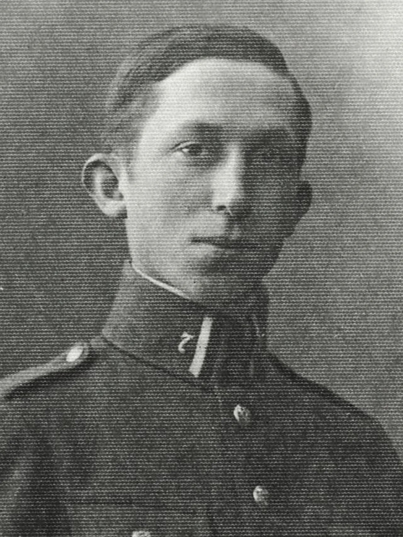 Porträt von Ludwik Baraniecki (1897–1920) – Gedenkseite