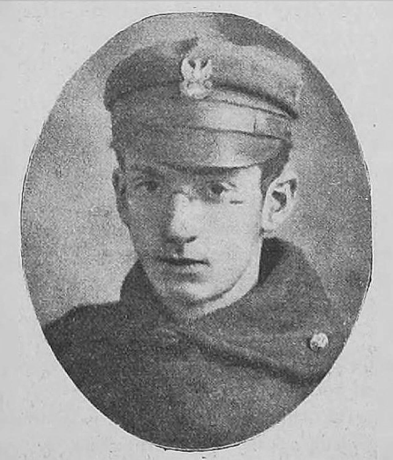 Porträt von Roman Felsztyn (1901–1919) – Gedenkseite