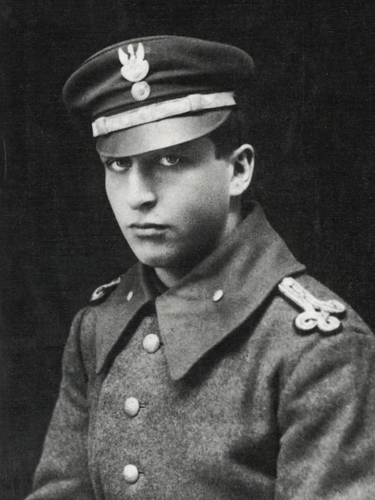 Porträt von Stanisław Dworzański (1897–1919) – Gedenkseite