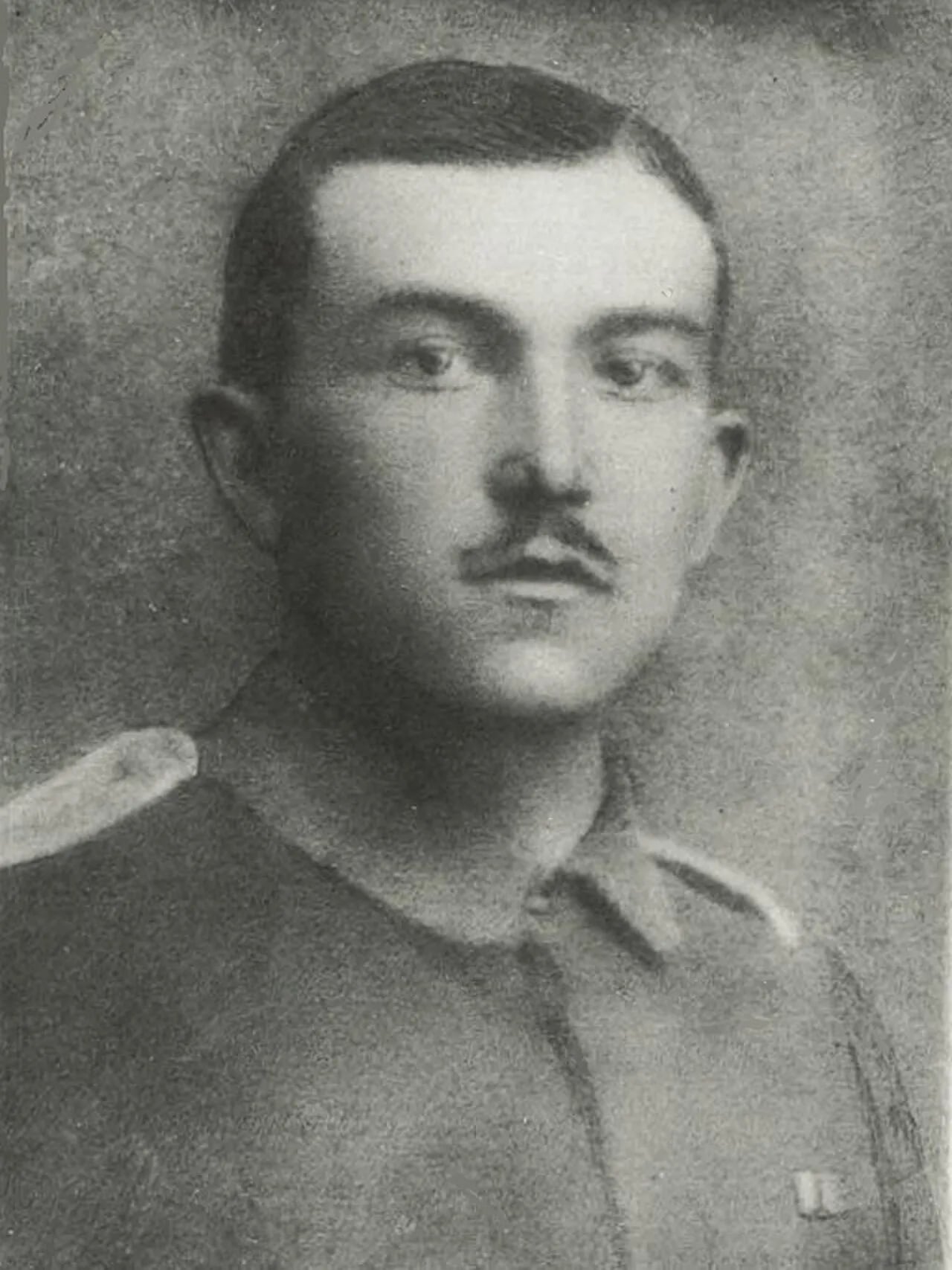 Porträt von Stanisław Kędziora (1894–1920) – Gedenkseite