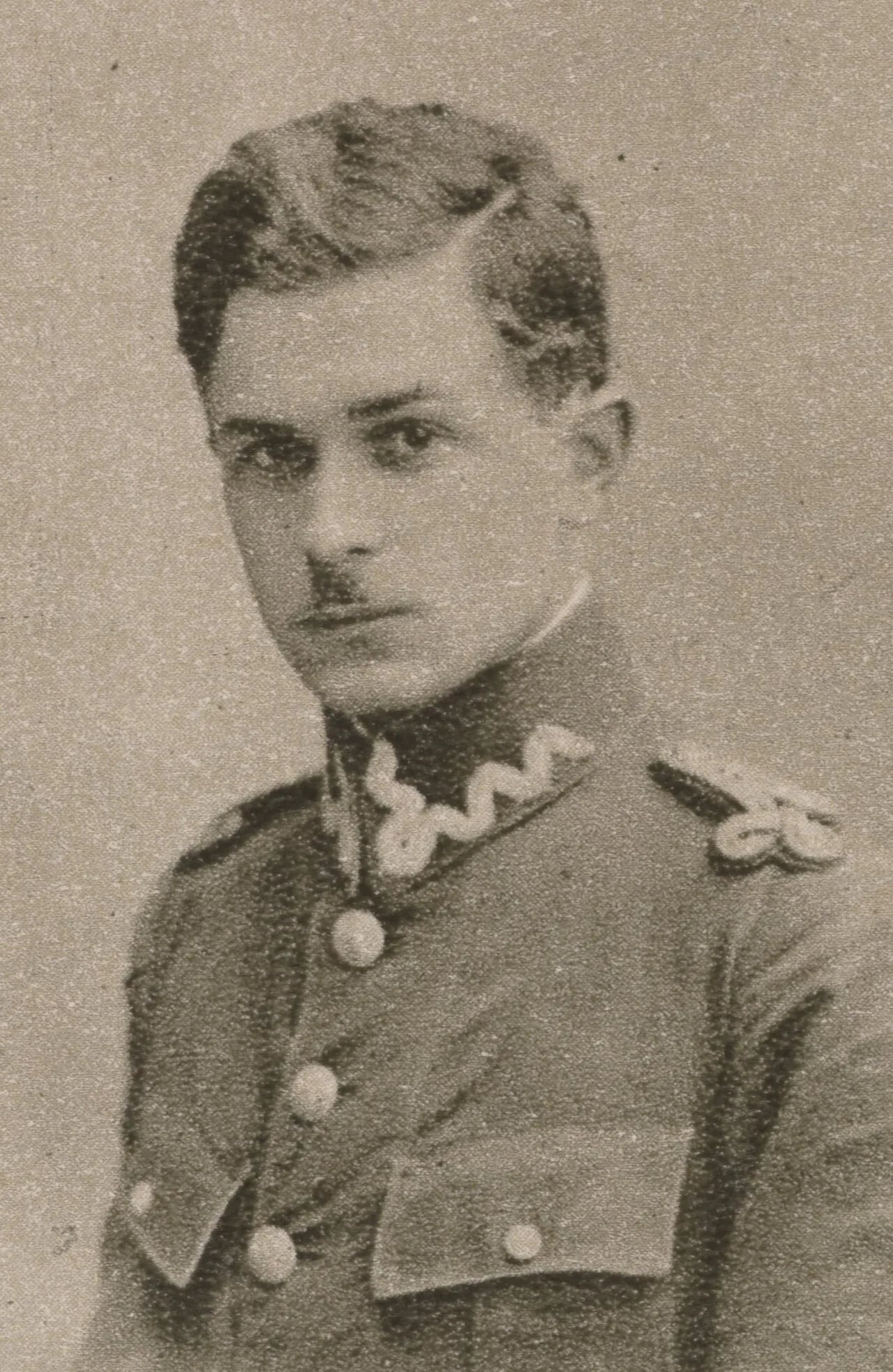 Porträt von Wacław Zawadzki (1897–1919) – Gedenkseite