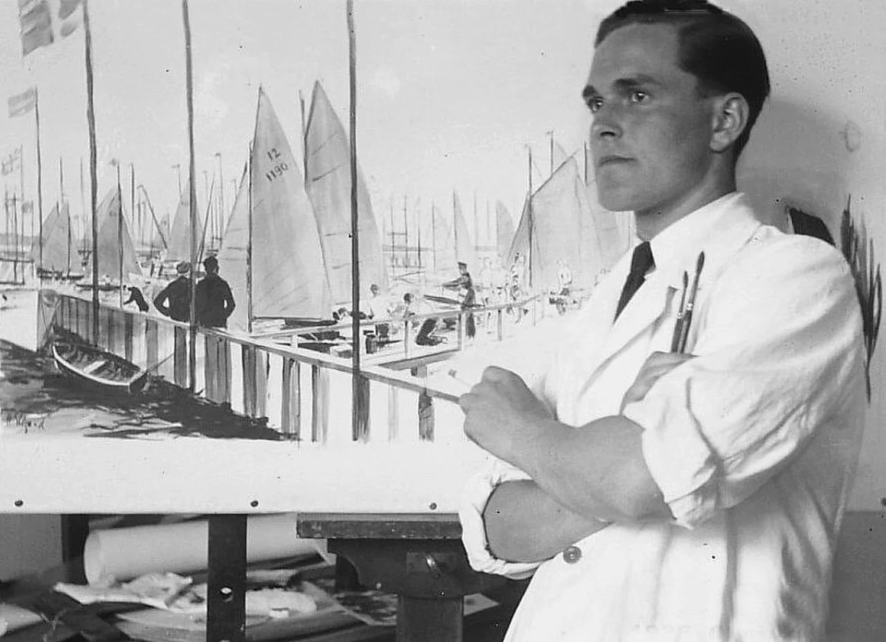 Porträt von Helmuth Ellgaard (1913–1980) – Gedenkseite