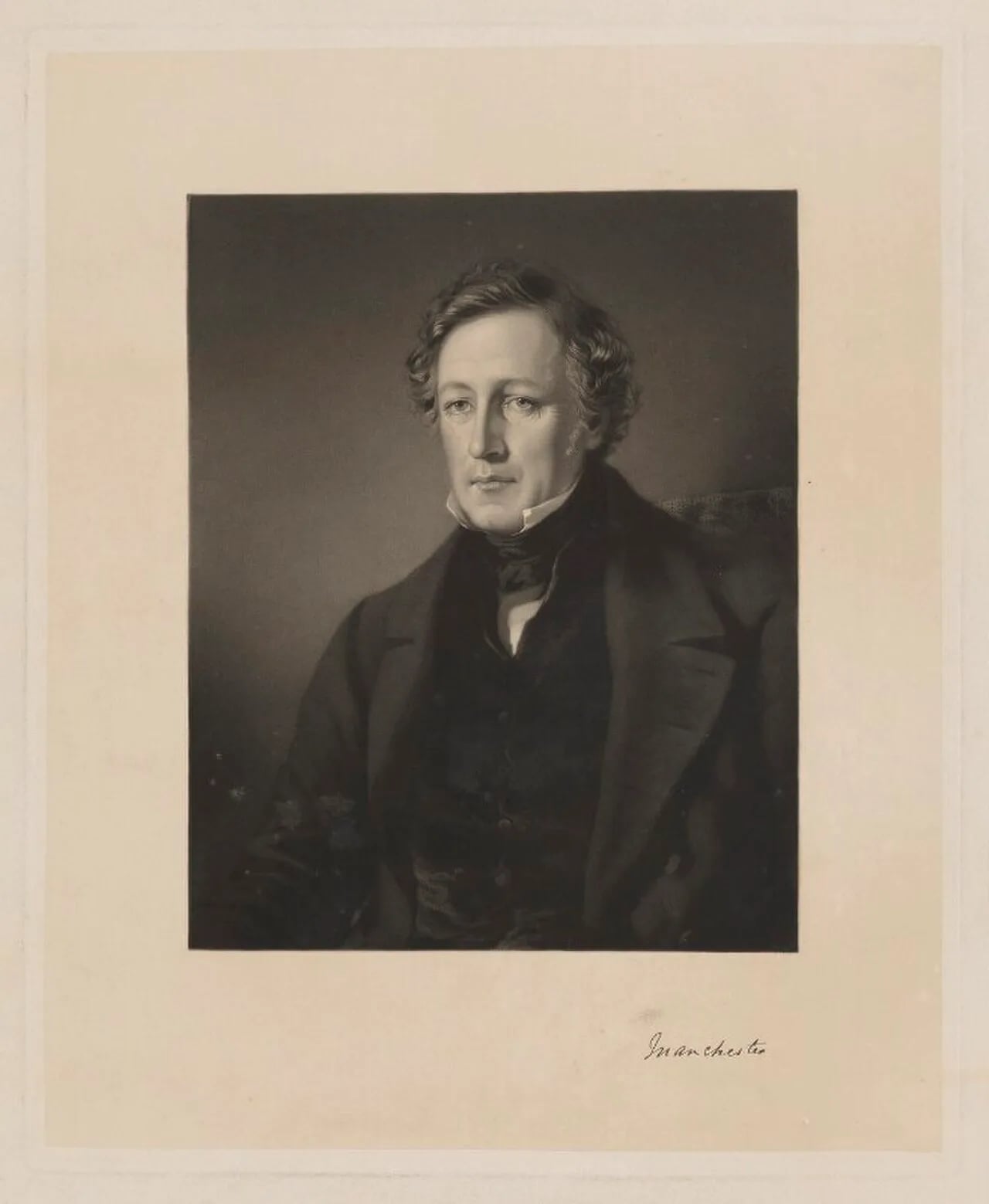 Portrait of George Montagu, 6th Duke of Manchester (1799–1855) – memorial page