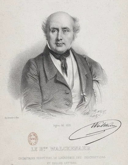 Portrait of Charles Athanase Walckenaer (1771–1852) – memorial page