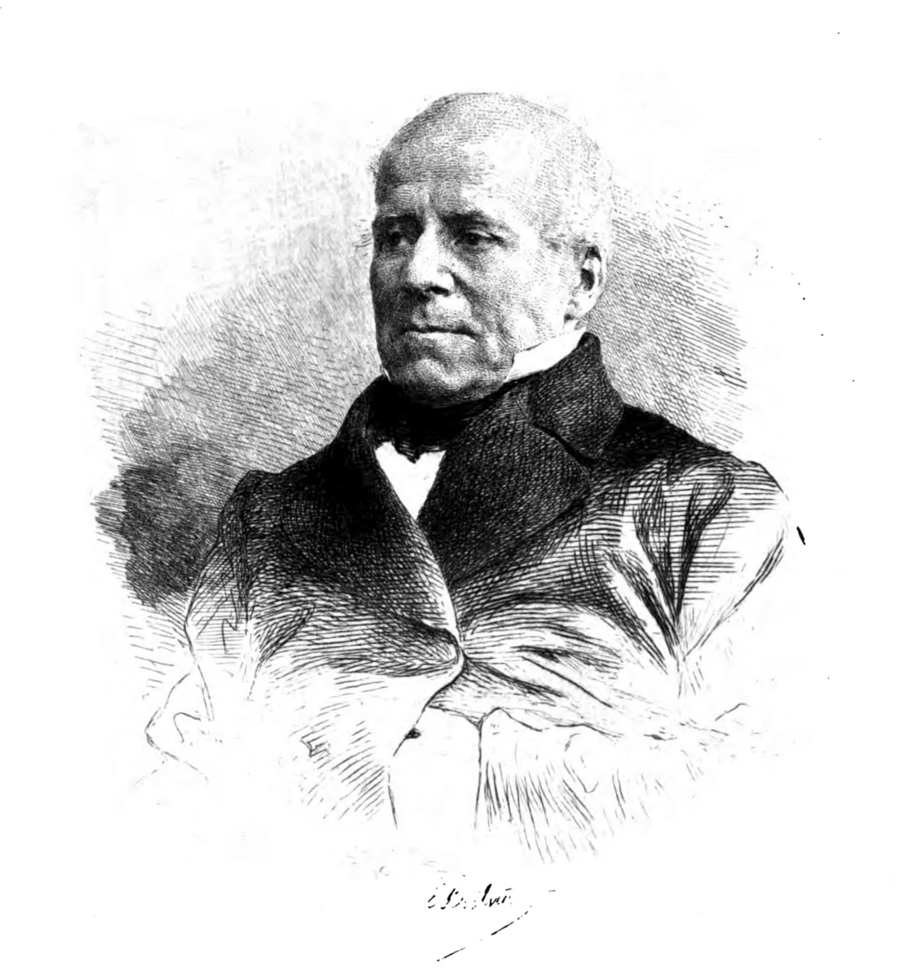 Porträt von Charles Dunoyer (1786–1862) – Gedenkseite