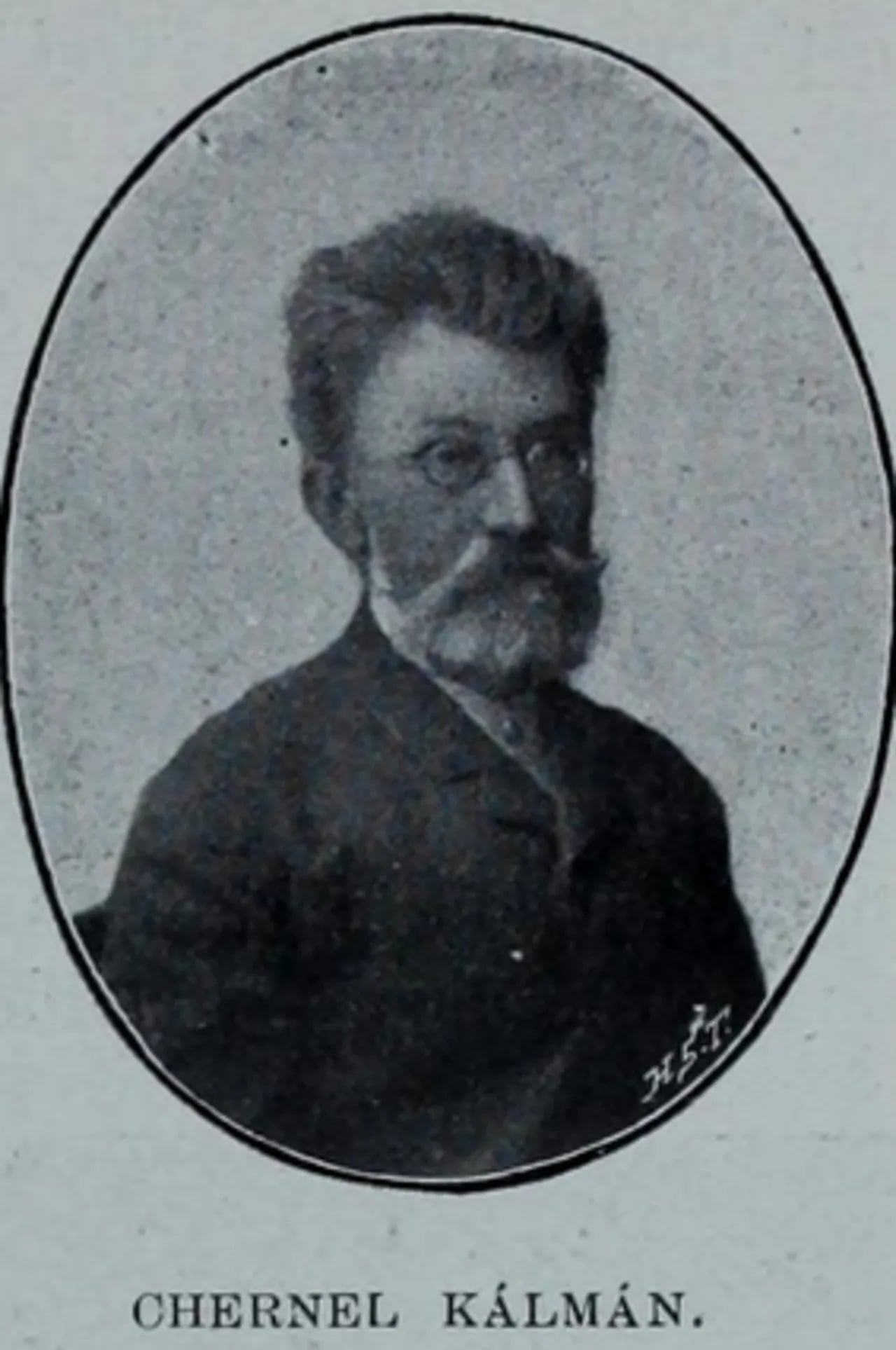 Portrait of Kálmán Chernel (1822–1891) – memorial page