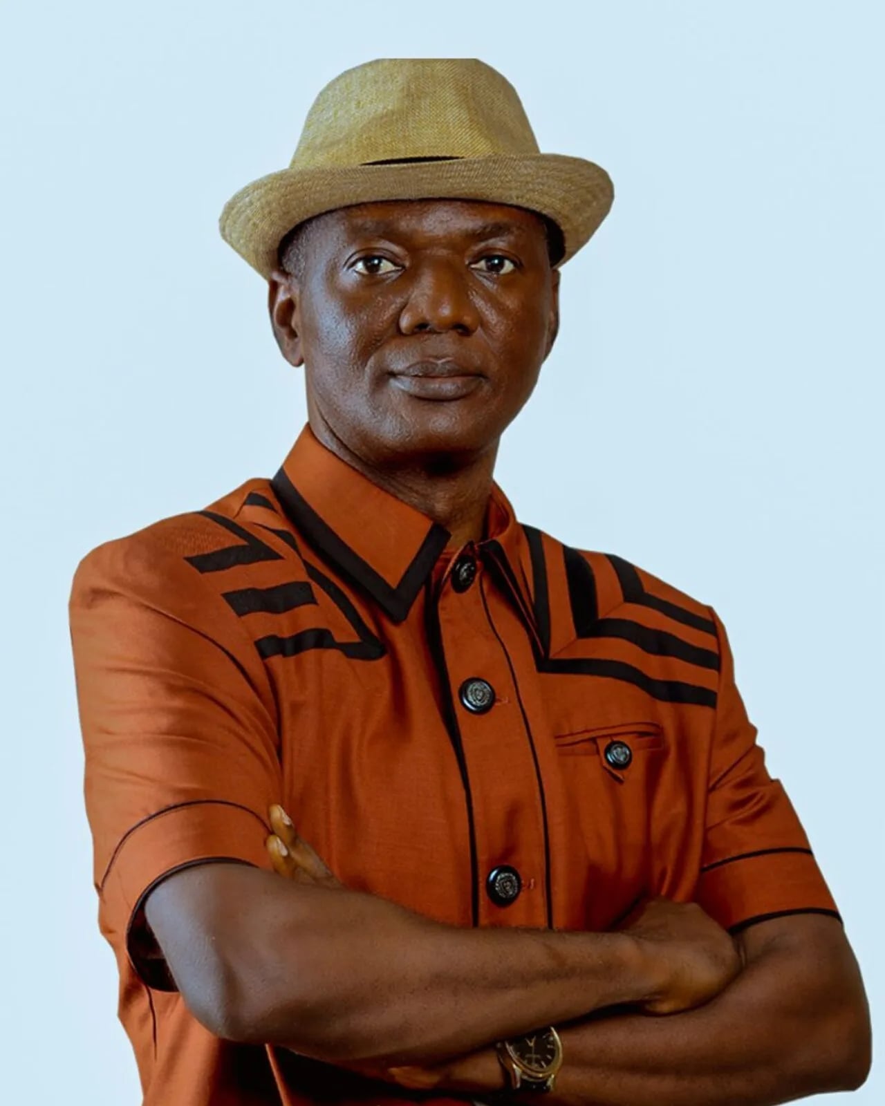 Portrait of Lawrence Ewhrudjakpo (1965–2025) – memorial page