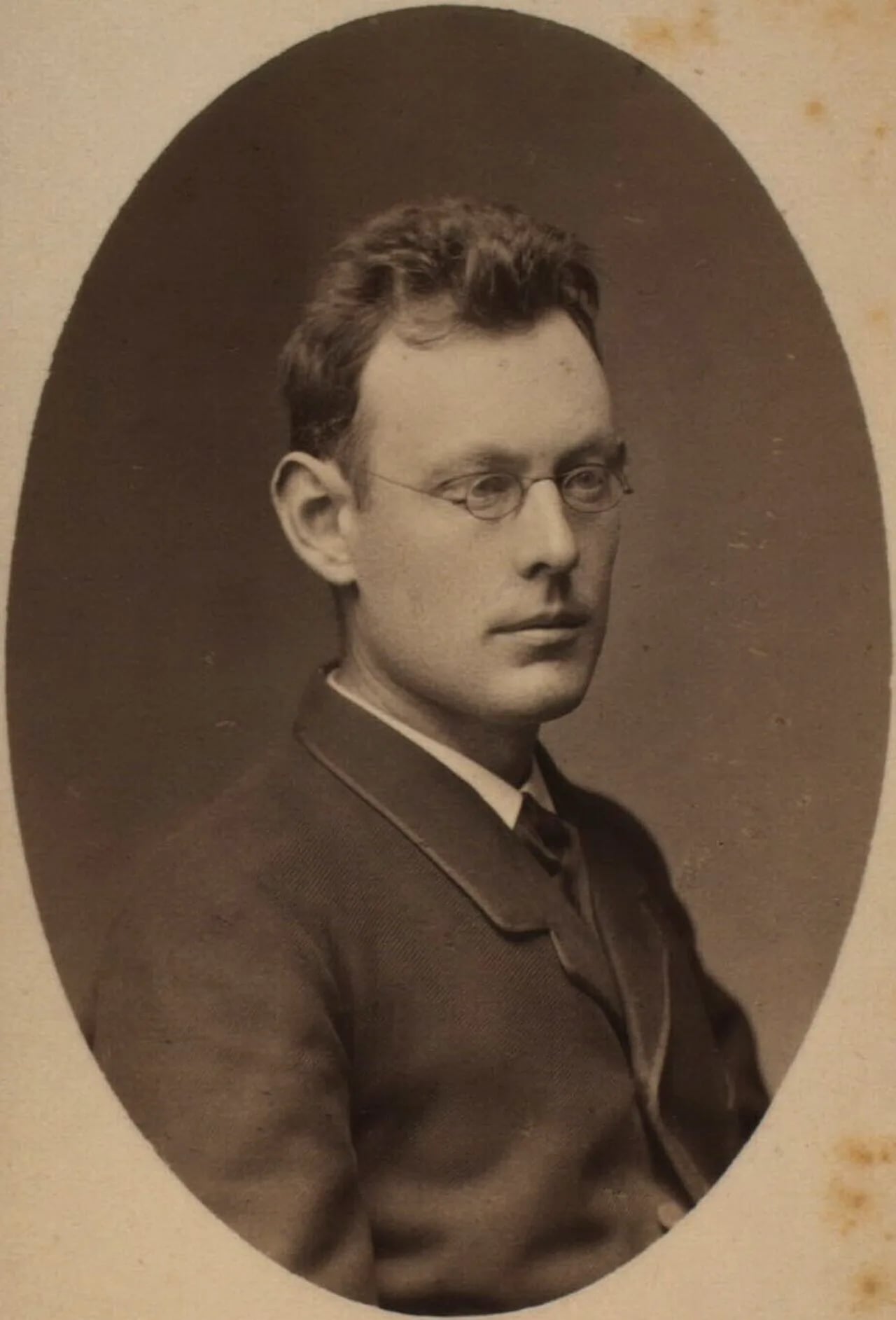 Porträt von F. C. Krarup (1852–1931) – Gedenkseite
