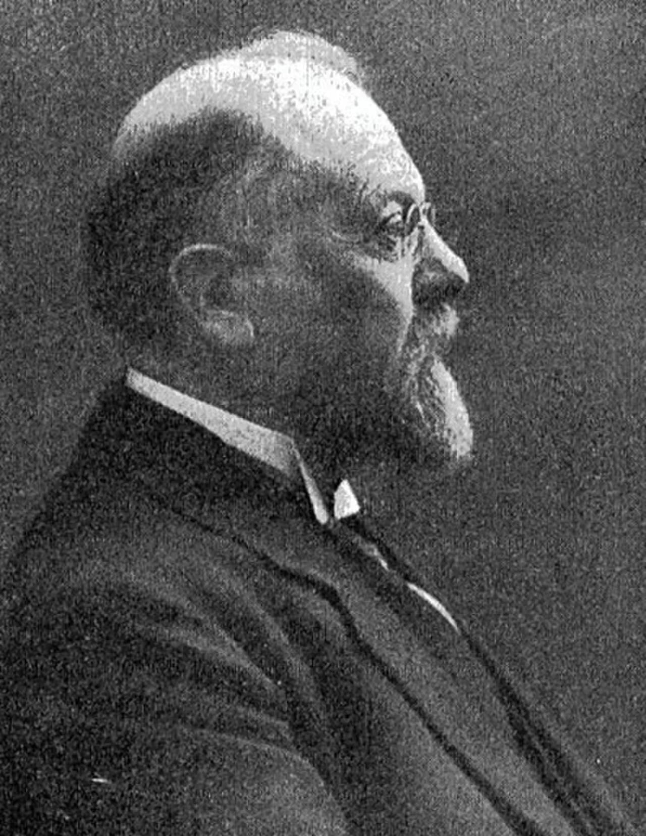 Porträt von Karl Johann Im Obersteg (1849–1926) – Gedenkseite