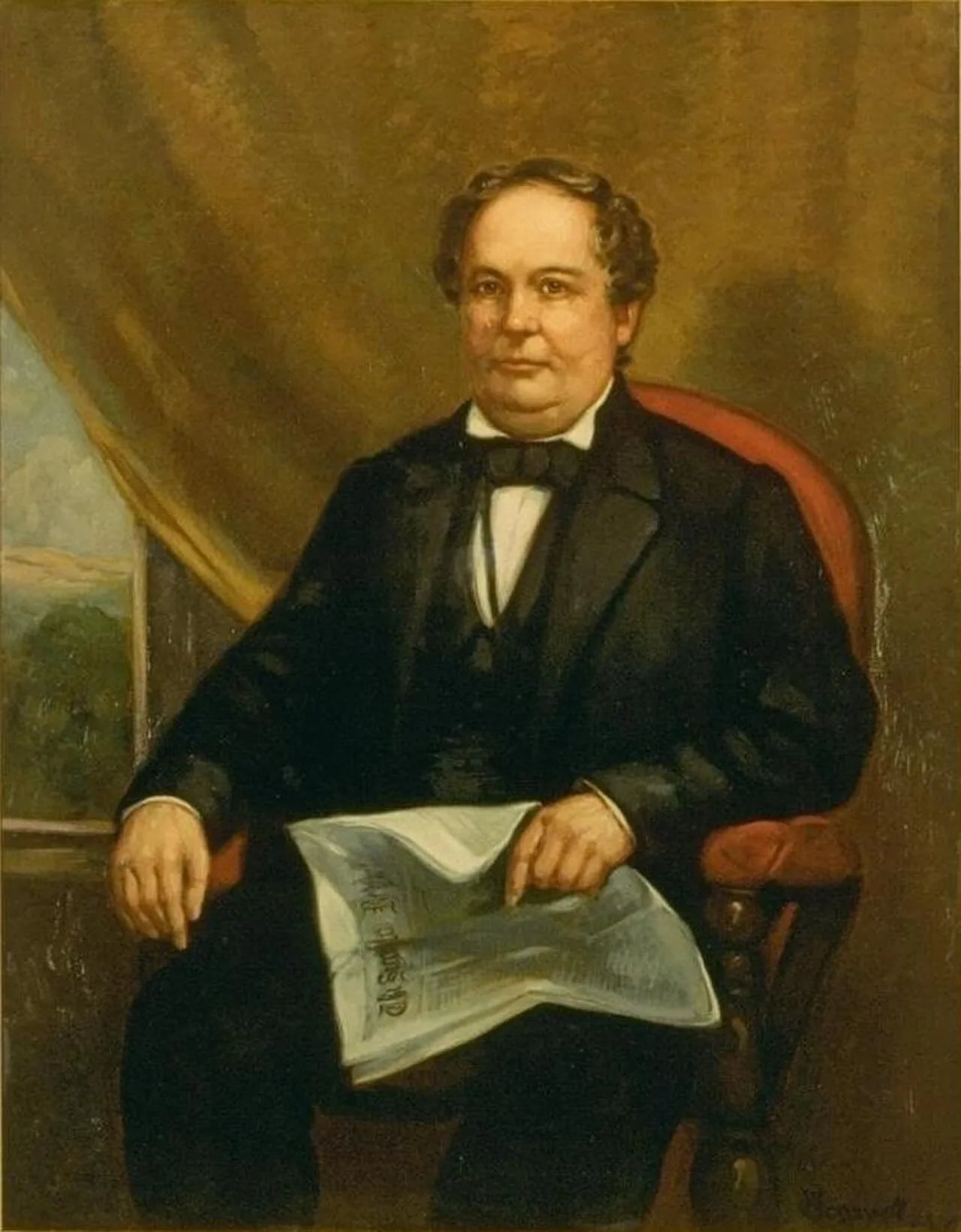 Porträt von John Bigler (1805–1871) – Gedenkseite