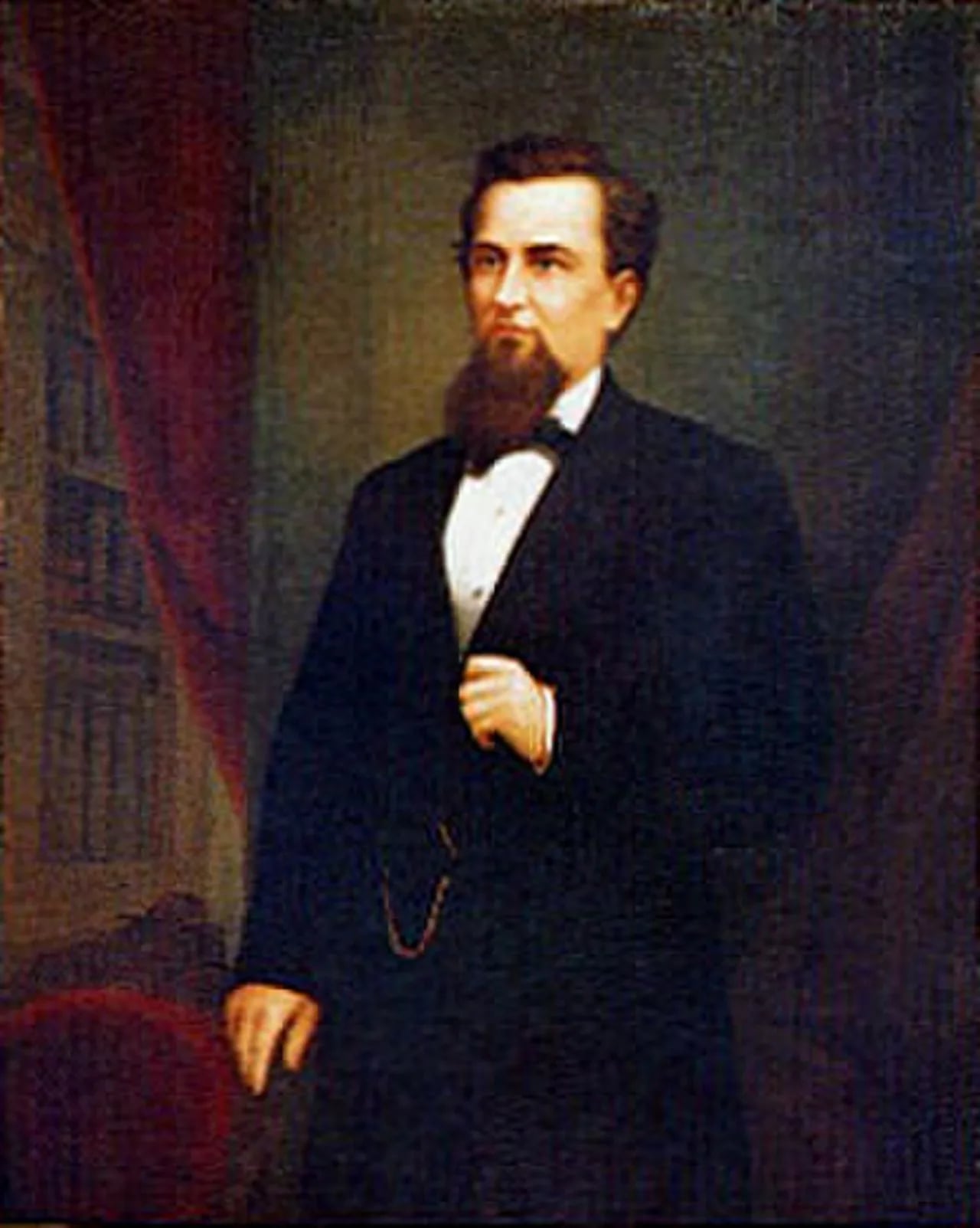 Portrait of John Neely Johnson (1825–1872) – memorial page