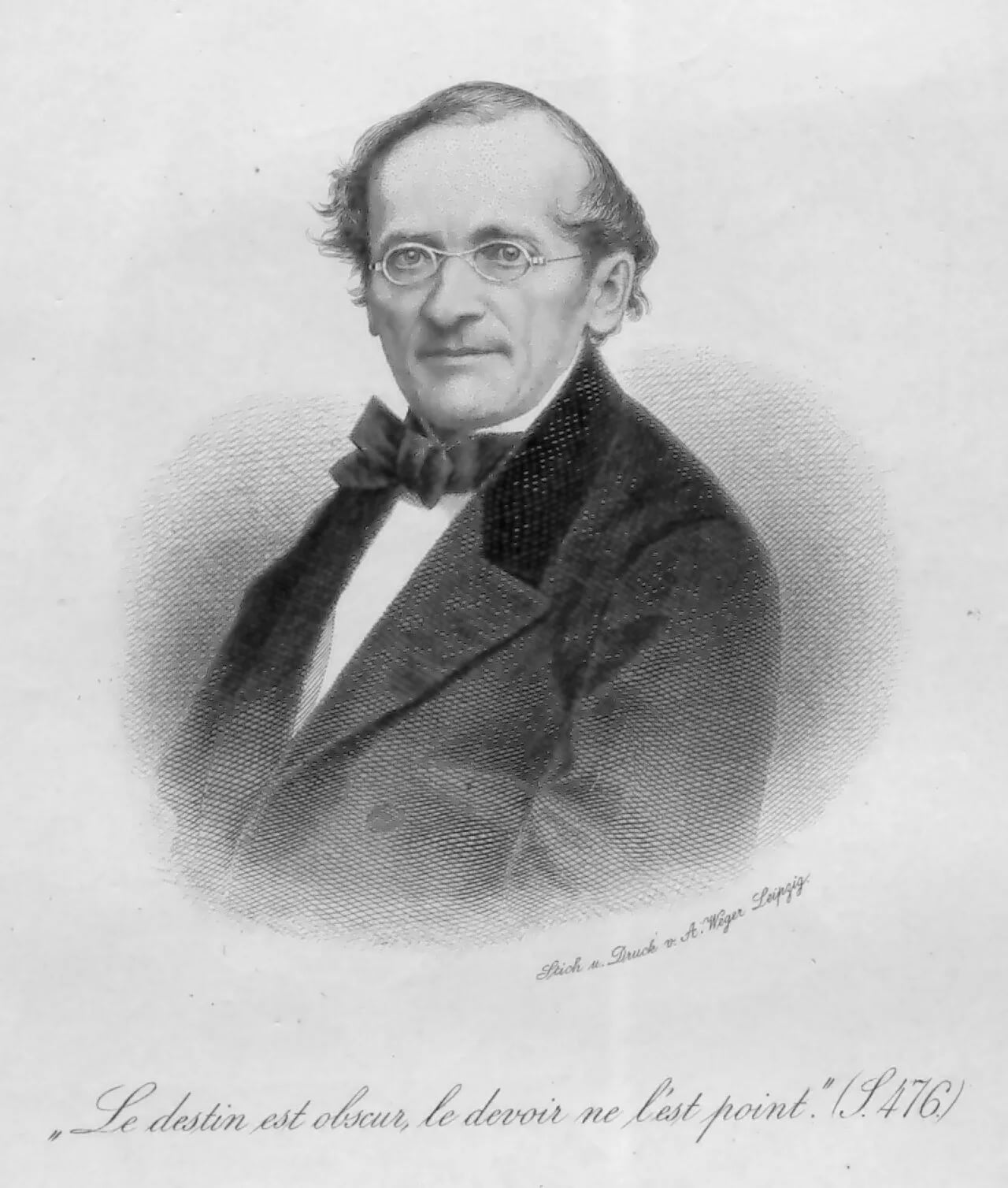 Portrait of Maximilian Perty (1804–1884) – memorial page