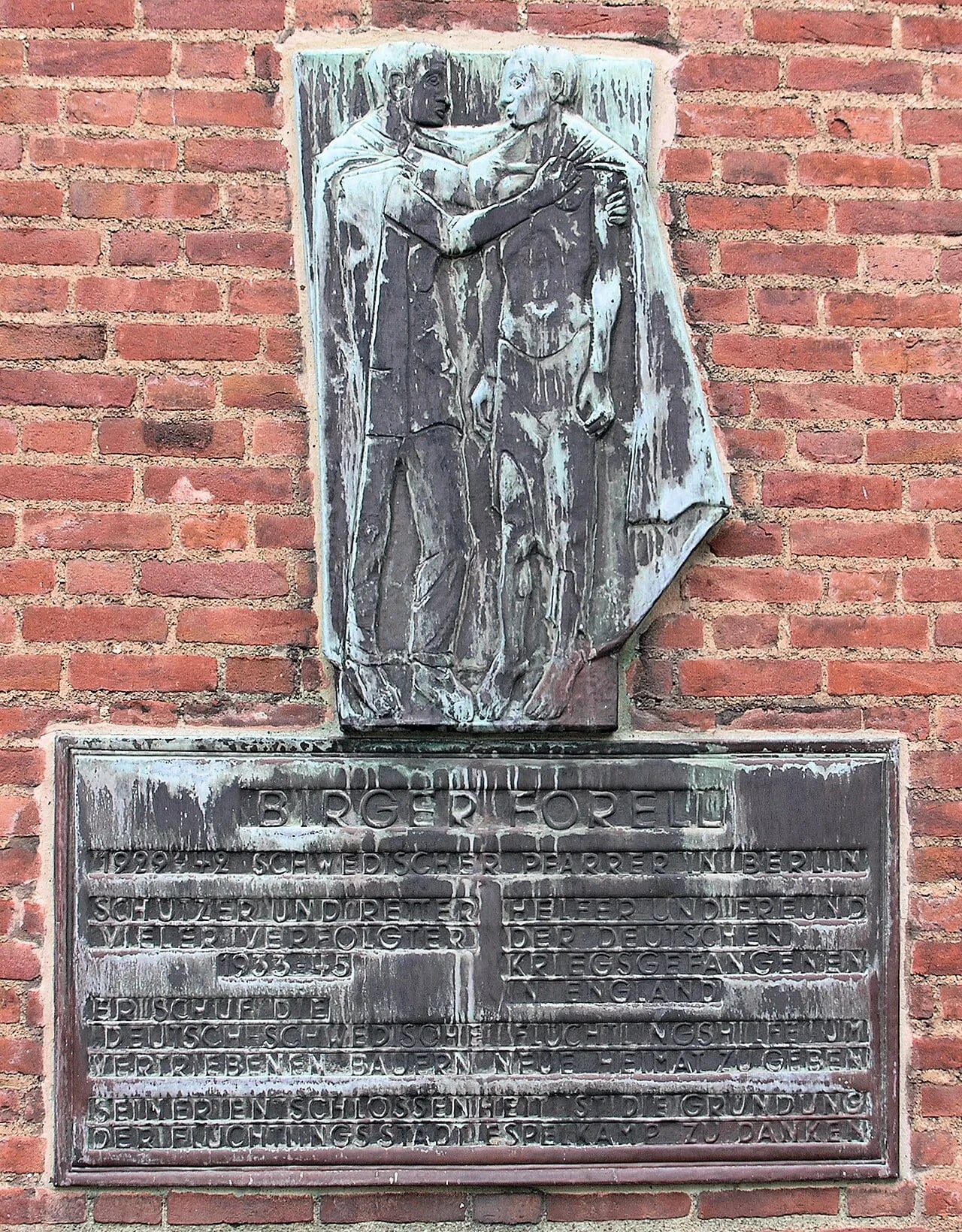 Porträt von Birger Forell (1893–1958) – Gedenkseite