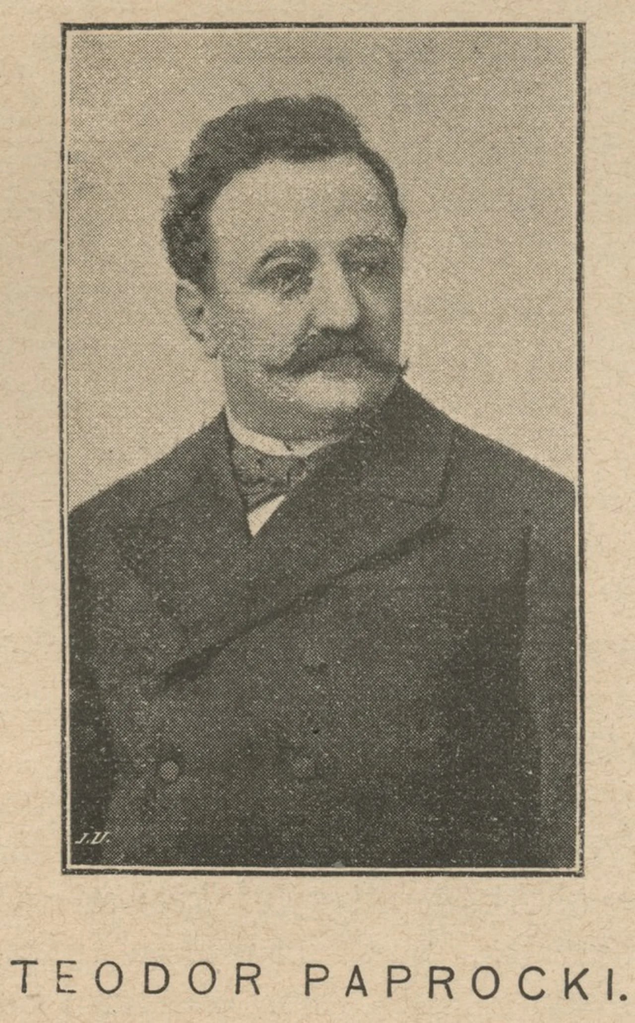 Portrait of Teodor Paprocki (1856–1895) – memorial page