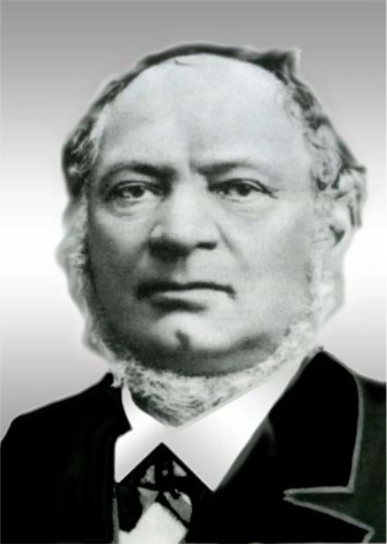 Porträt von Edmund Heusinger von Waldegg (1817–1886) – Gedenkseite