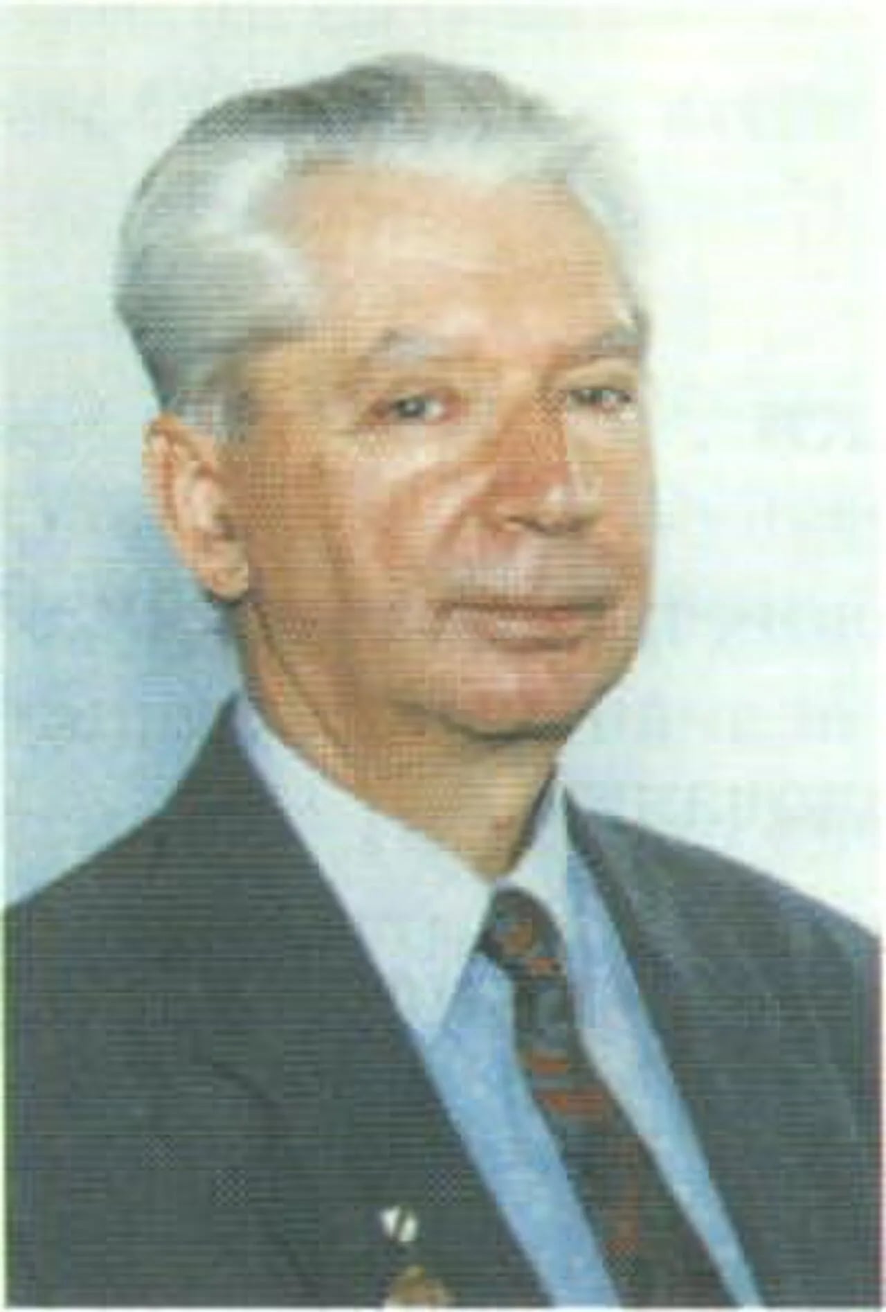 Portrait of Hieorhi Niedzviedz (1938–2019) – memorial page