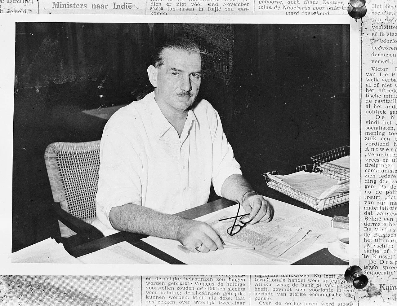 Portrait of Petrus Johannes Abram Idenburg (1896–1976) – memorial page