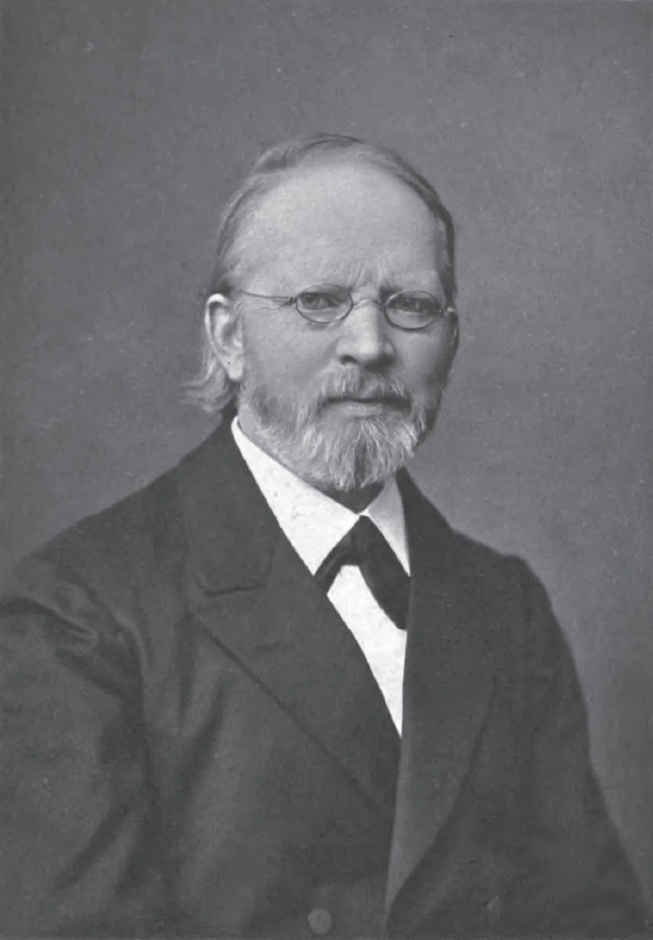 Portrait of Hermann Hüffer (1830–1905) – memorial page