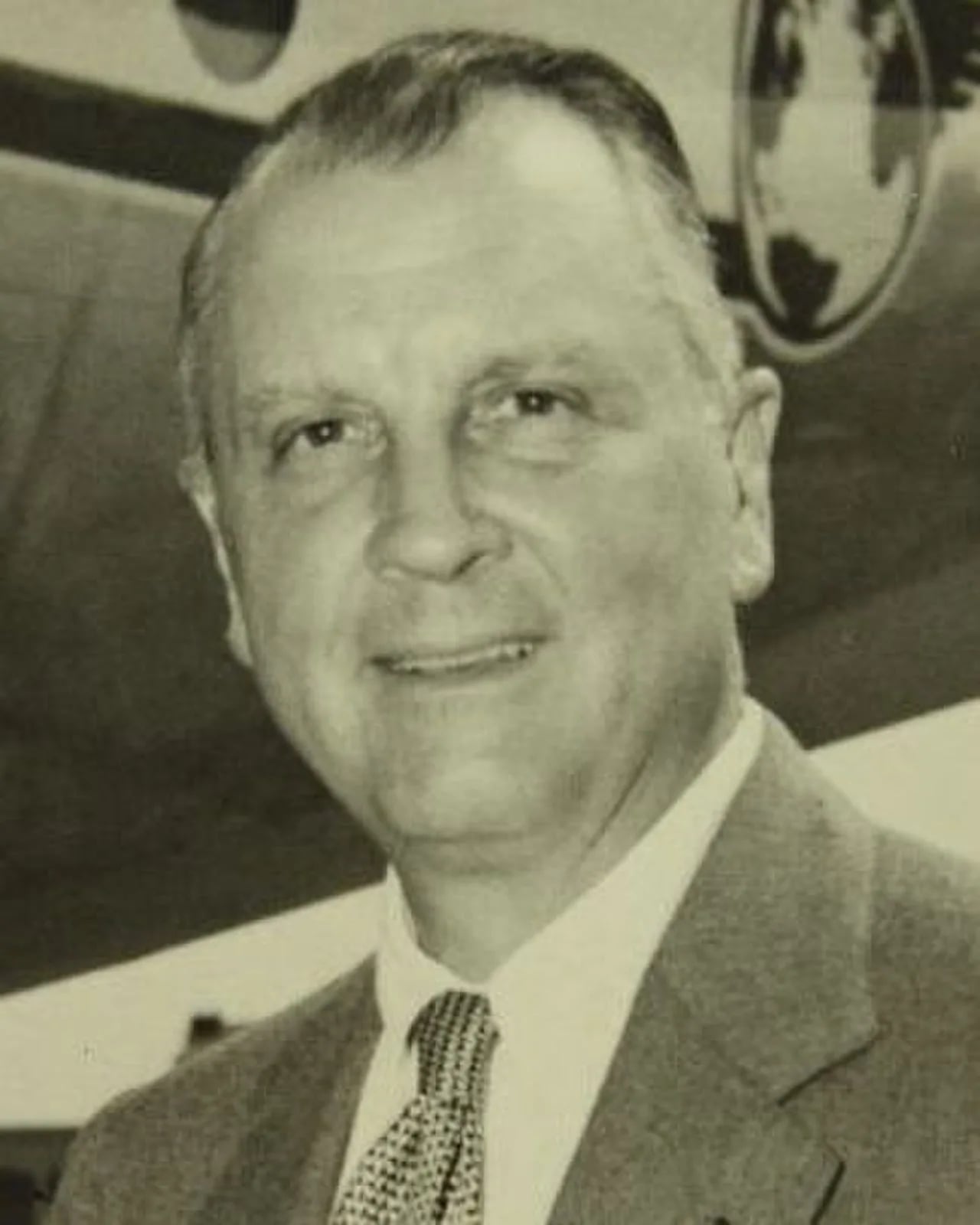 Porträt von Juan Trippe (1899–1981) – Gedenkseite