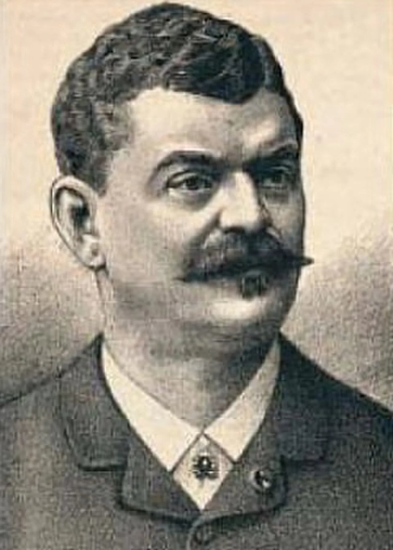 Porträt von Eduard Sacher (1843–1892) – Gedenkseite