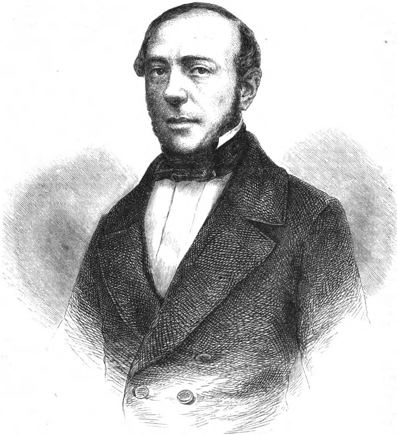 Porträt von Michael Baumgarten (1812–1889) – Gedenkseite
