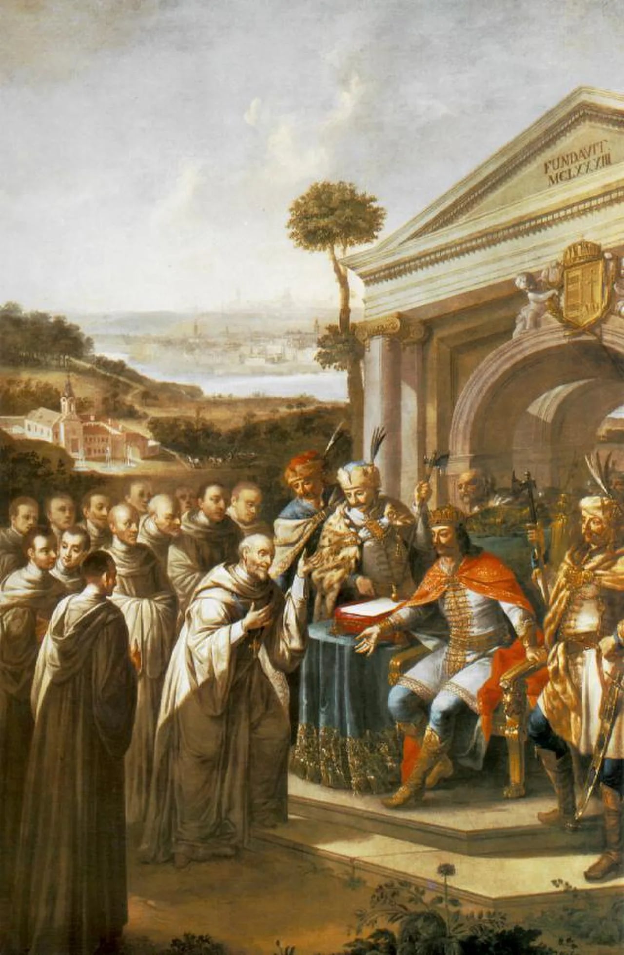 Porträt von Béla III. (1148–1196) – Gedenkseite