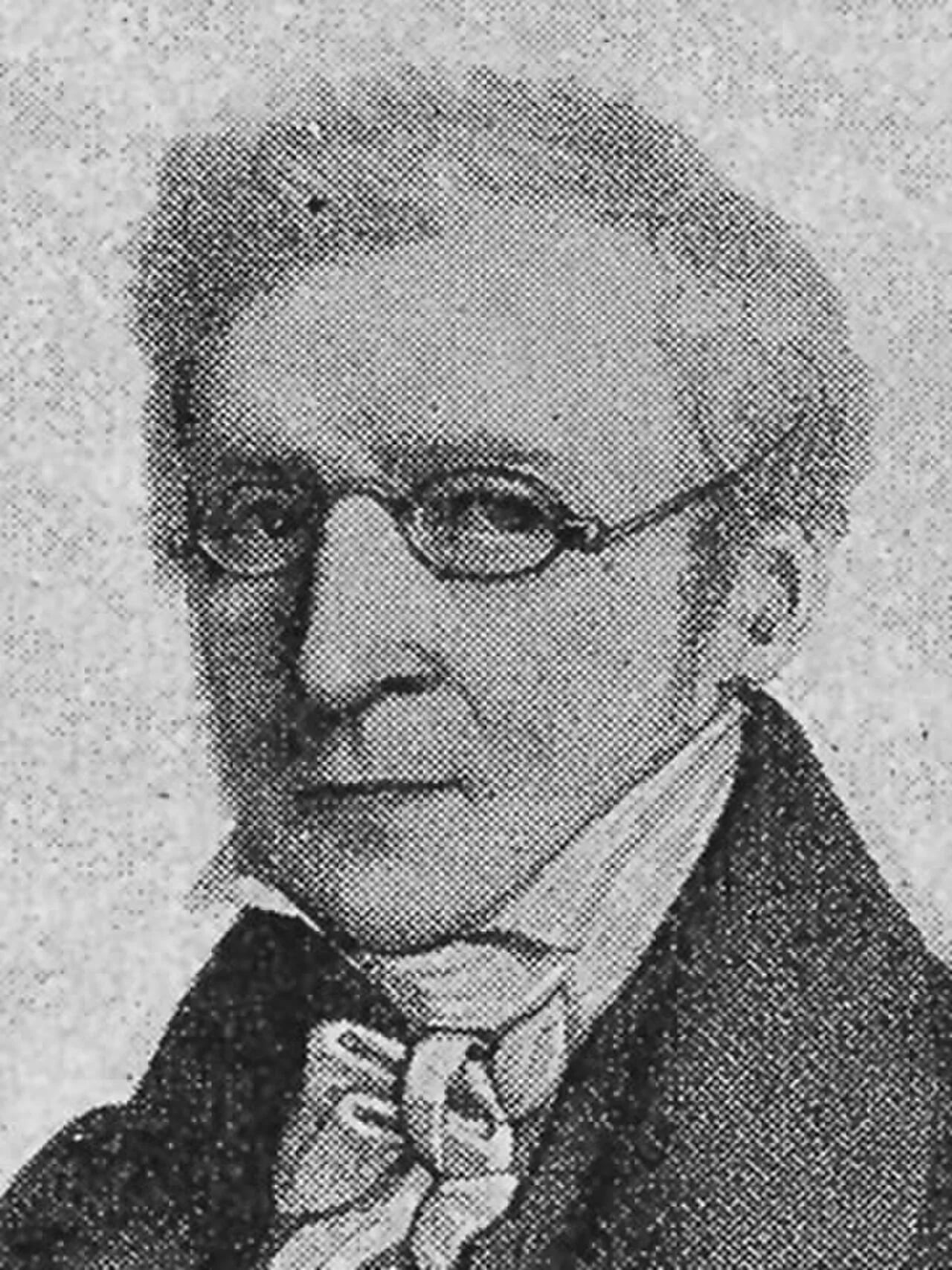 Portrait of Josef Franz Karl Amrhyn (1800–1849) – memorial page