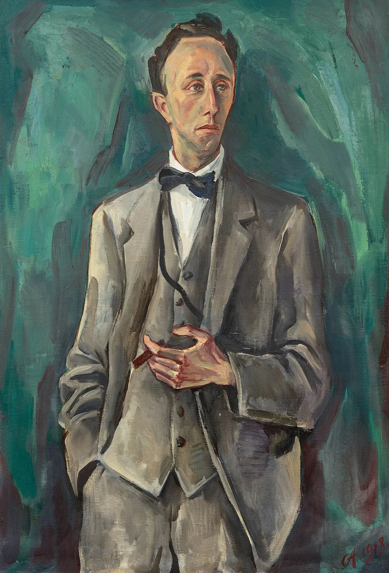 Porträt von Hermann Hubacher (1885–1976) – Gedenkseite
