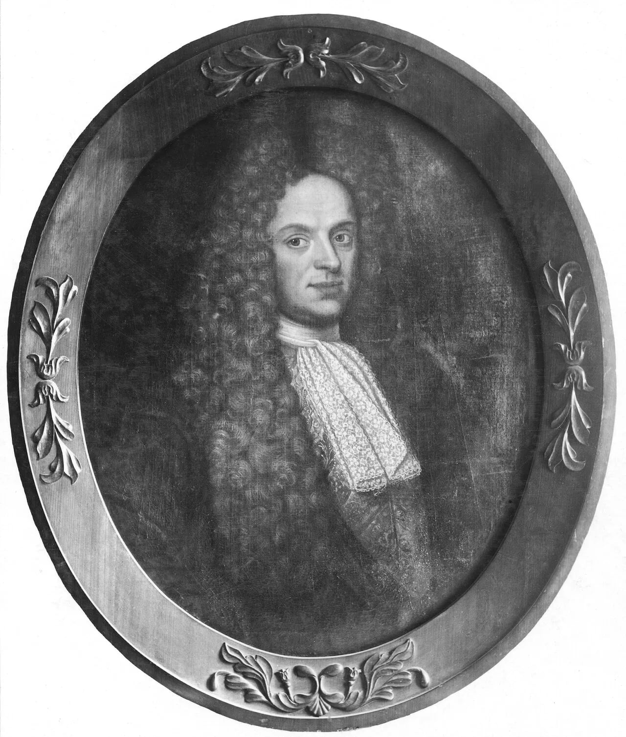Porträt von Georg Stiernhoff (1631–1710) – Gedenkseite