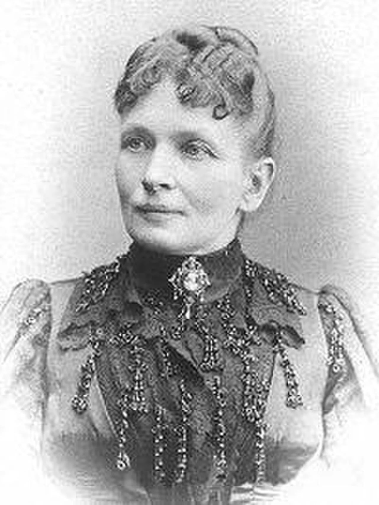 Portrait of Emilie Bach (1840–1890) – memorial page