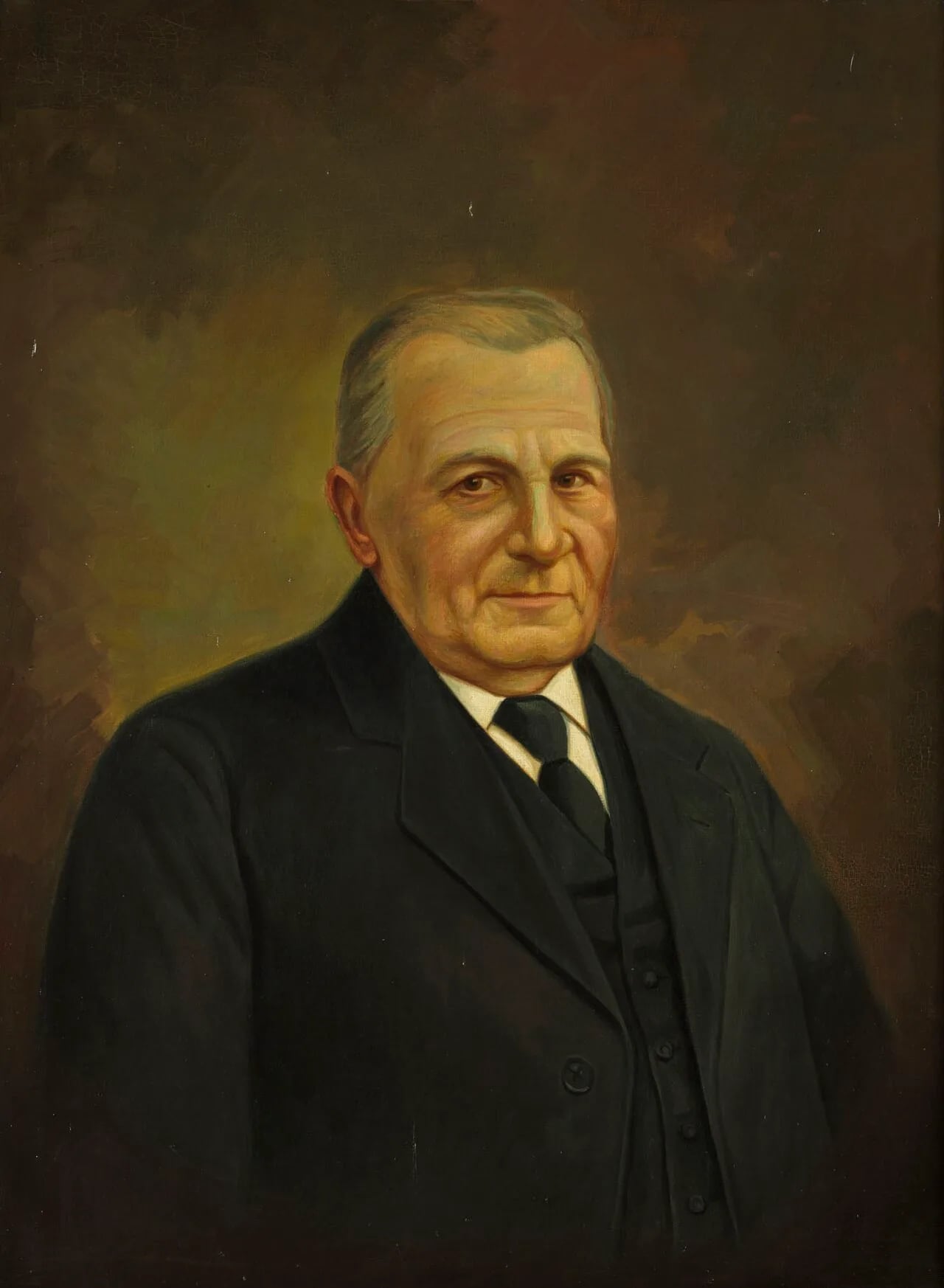 Portrait of Daniël van den Bergh (1846–1921) – memorial page