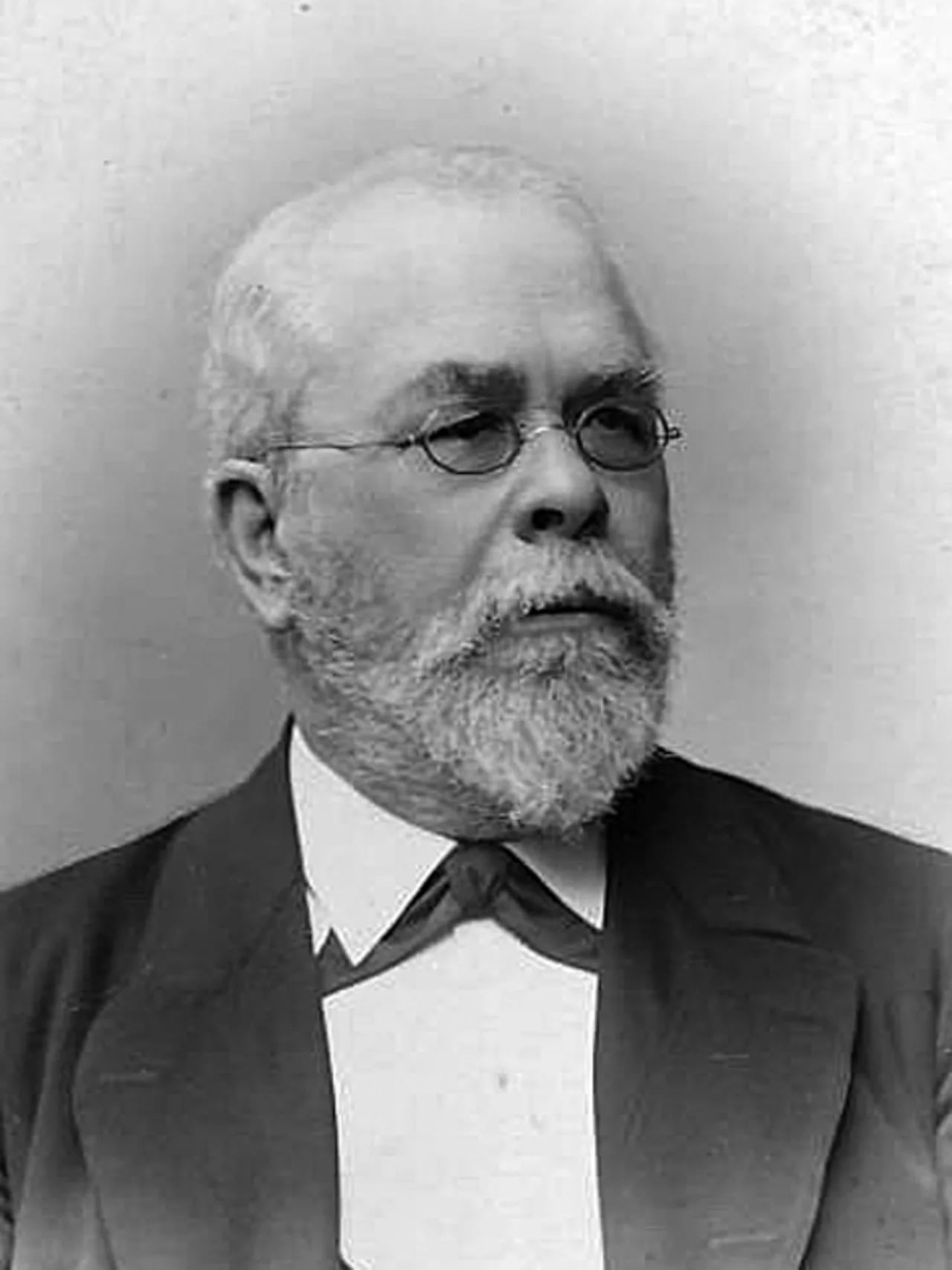 Porträt von Alfons Huber (1834–1898) – Gedenkseite