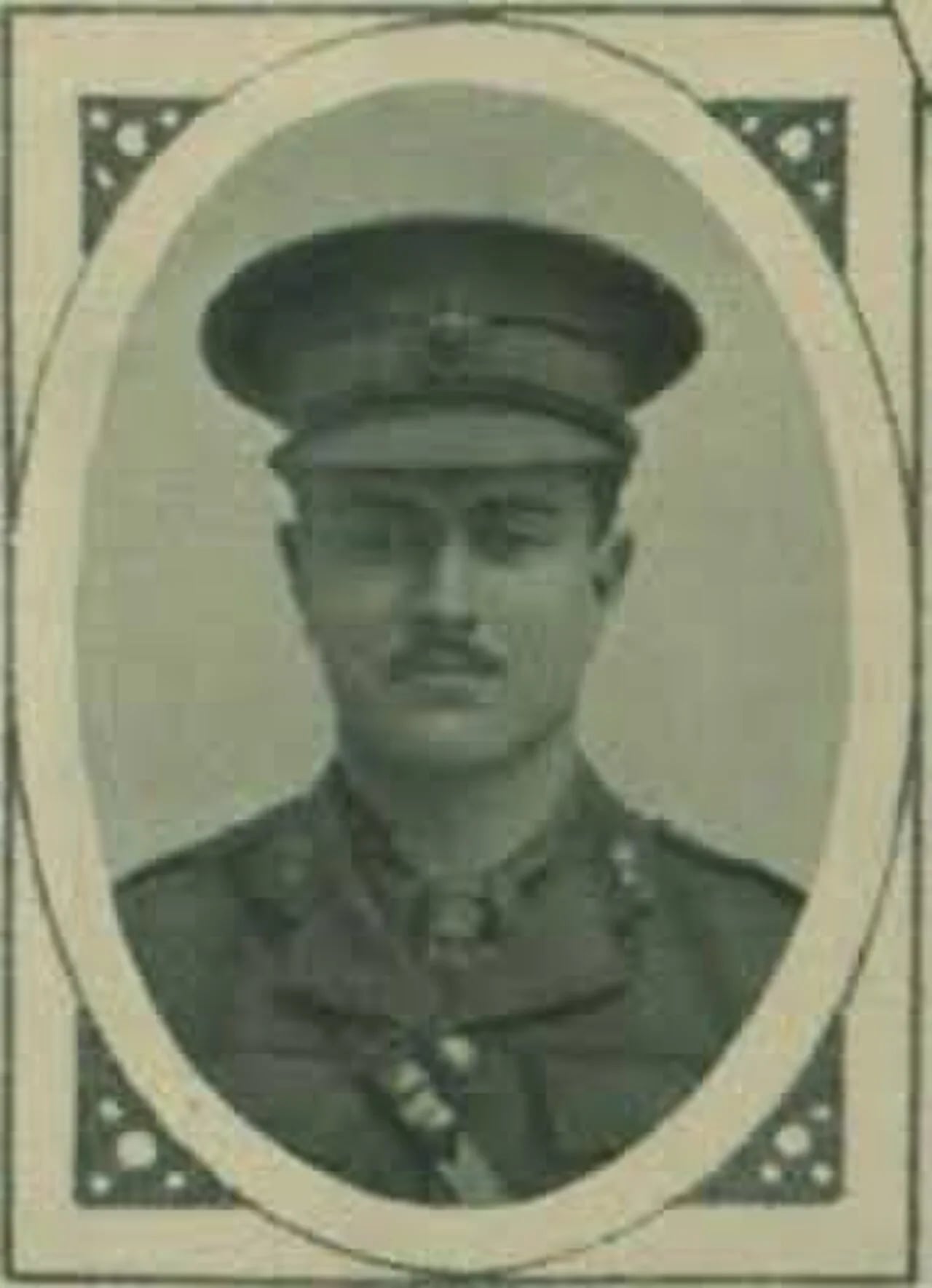Porträt von Denys Huntingford Hammonds (1888–1918) – Gedenkseite