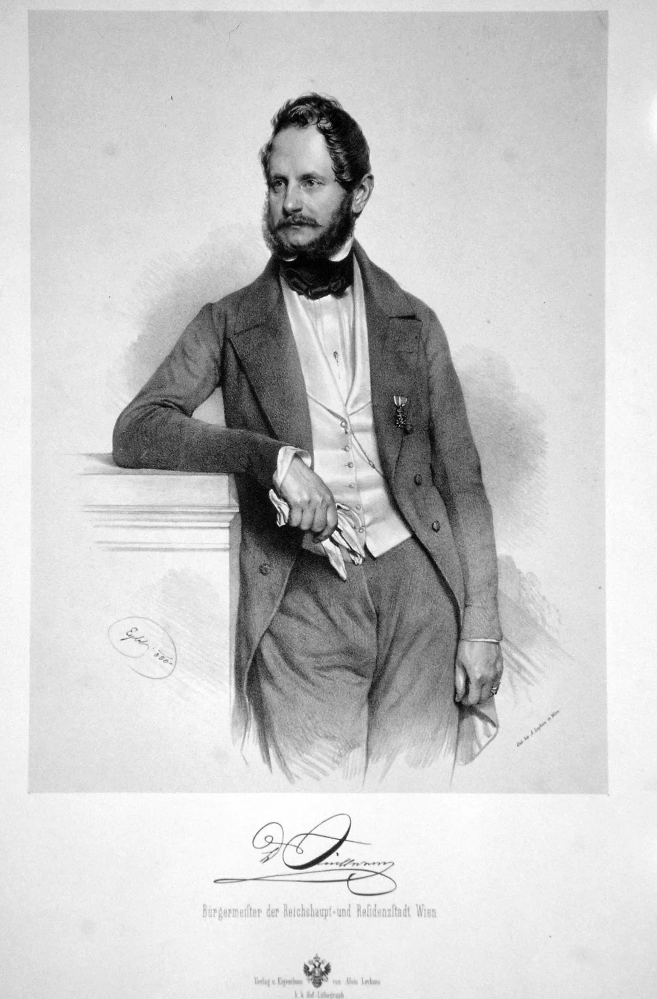 Portrait of Johann Kaspar von Seiller (1802–1888) – memorial page