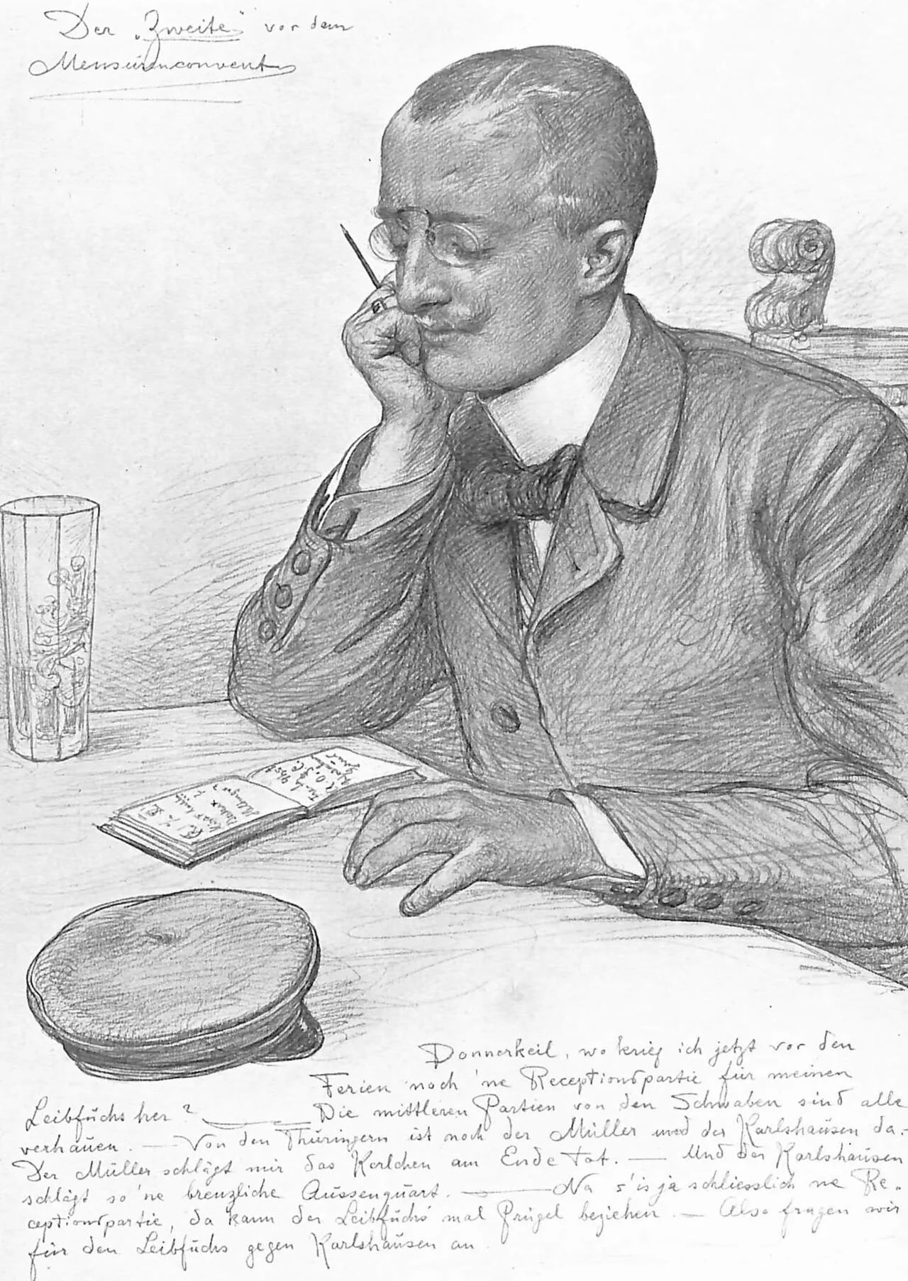 Porträt von Alexander Becker (1878–1939) – Gedenkseite