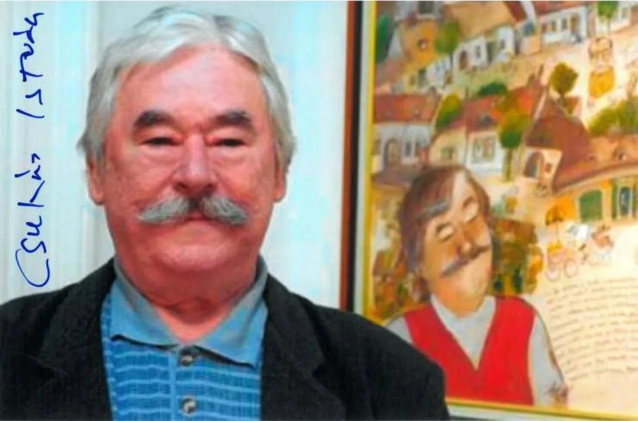 Portrait of István Csukás (1936–2020) – memorial page